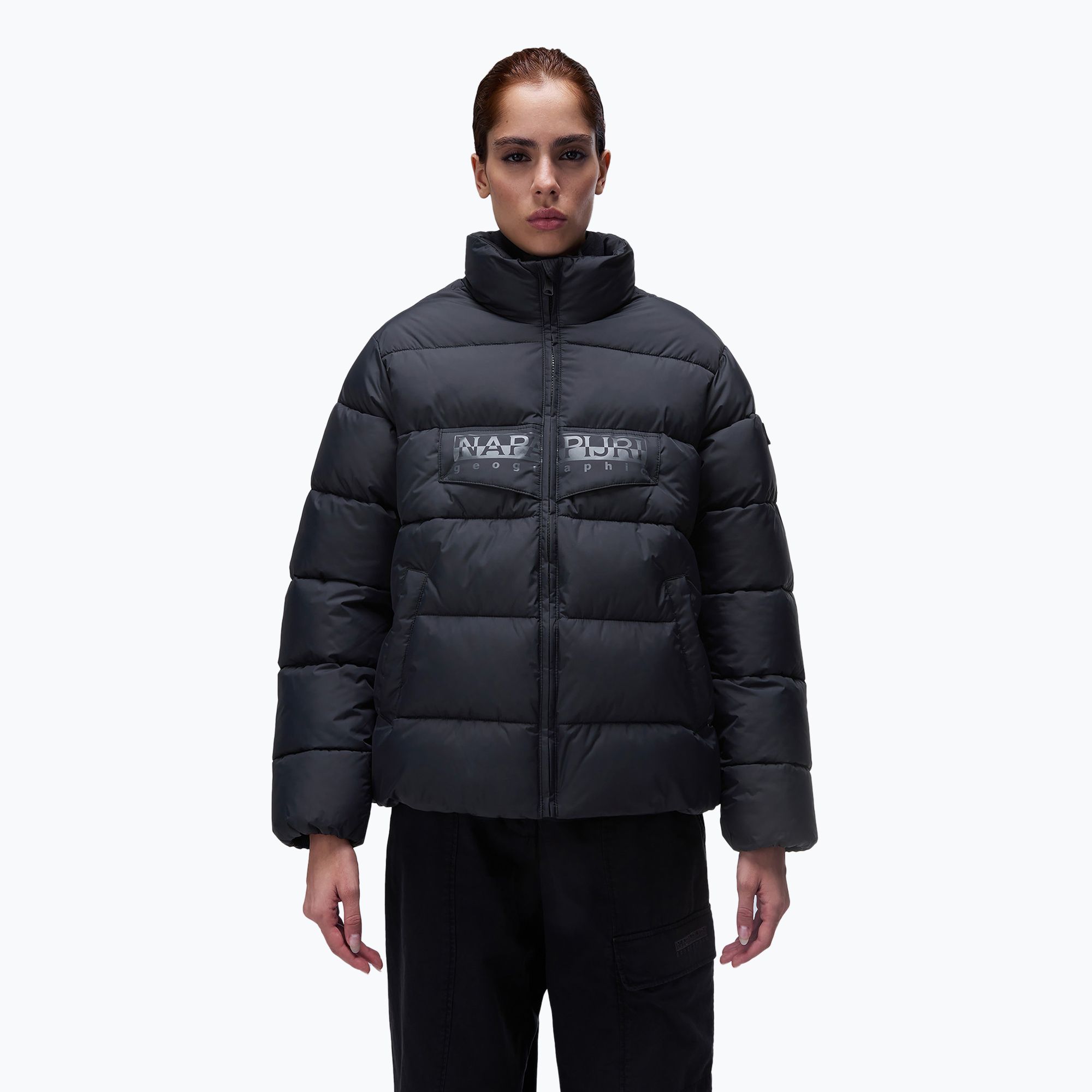 Kurtka zimowa damska Napapijri Rf Puffer Open black 041 
