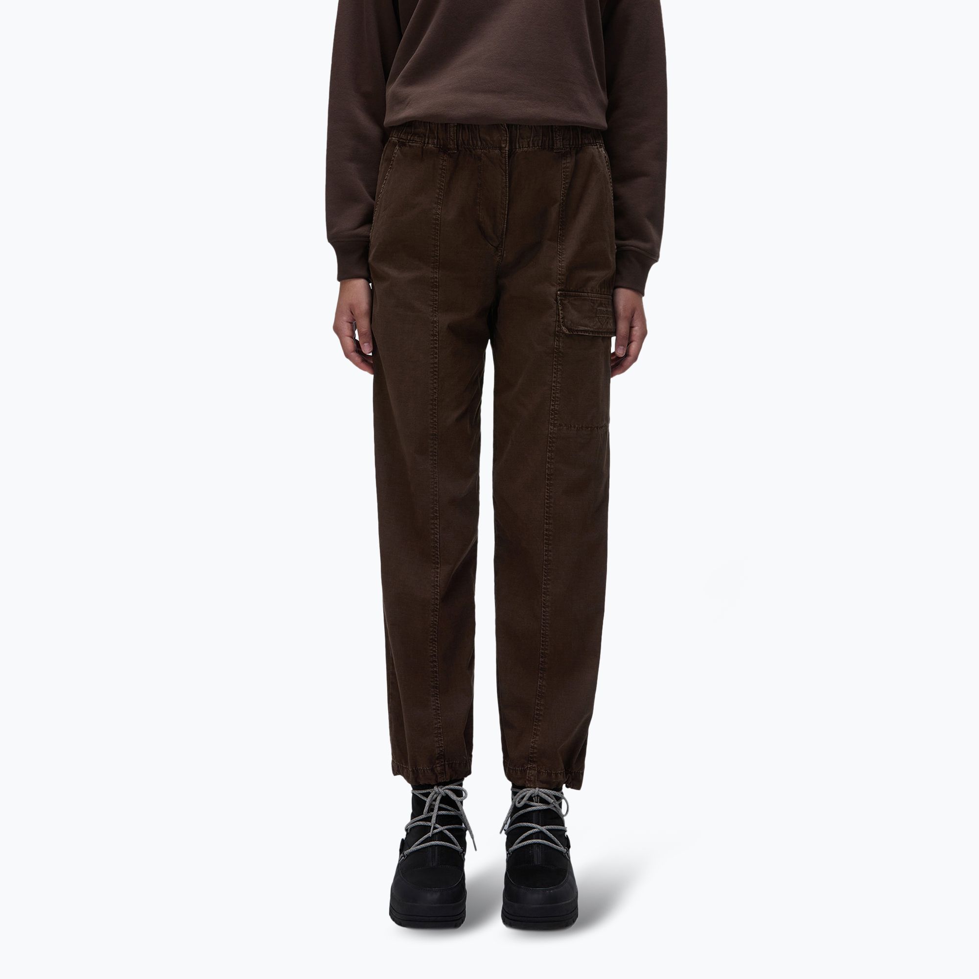 Spodnie damskie Napapijri M-Murg brown hickory 