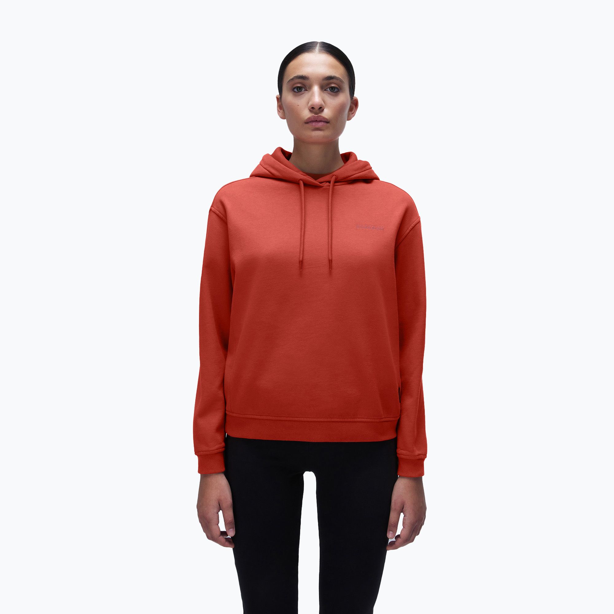Bluza damska Napapijri B-Blanche Hooded red sauce 
