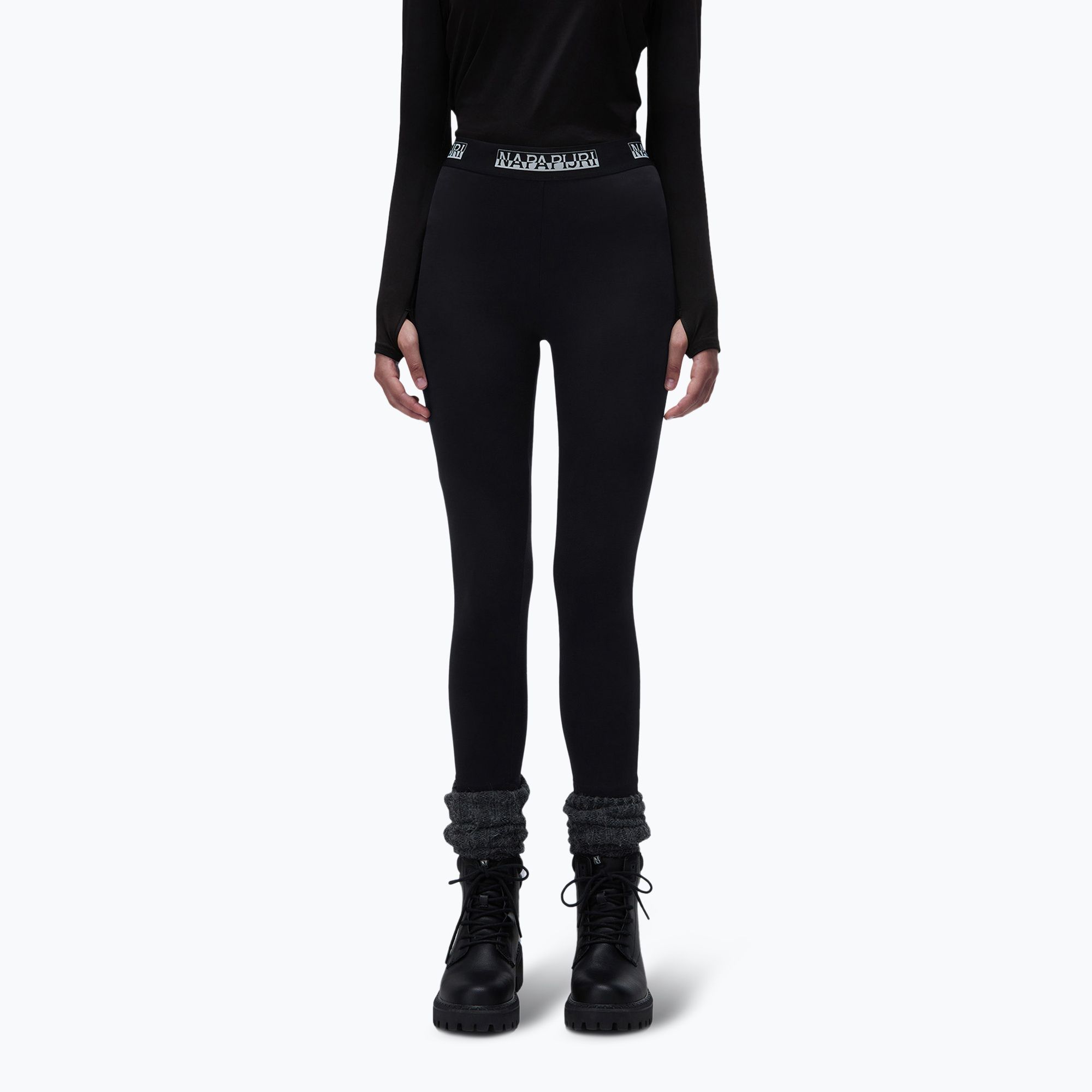 Legginsy damskie Napapijri M-Suze black 041 