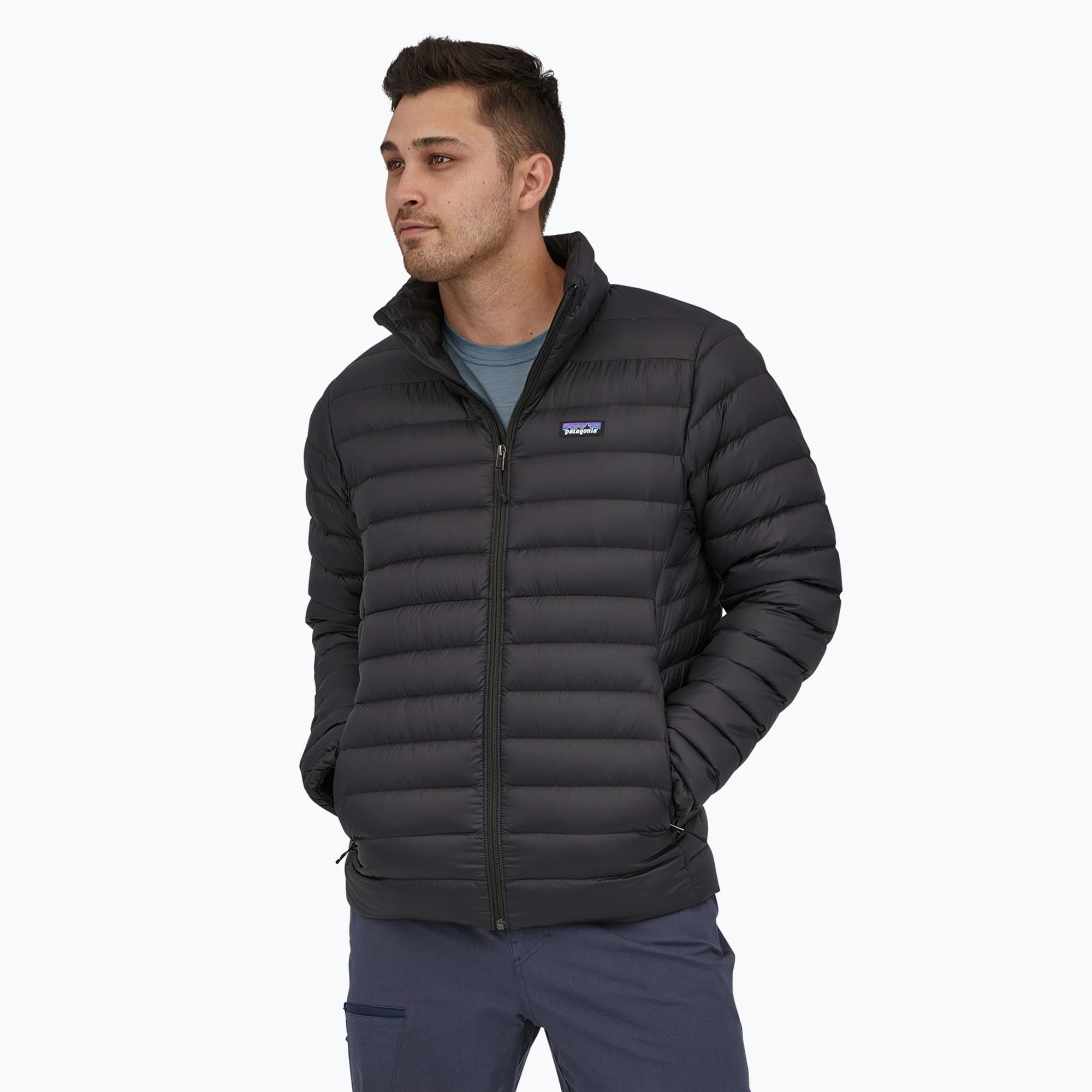 Kurtka puchowa męska Patagonia Down Sweater black 