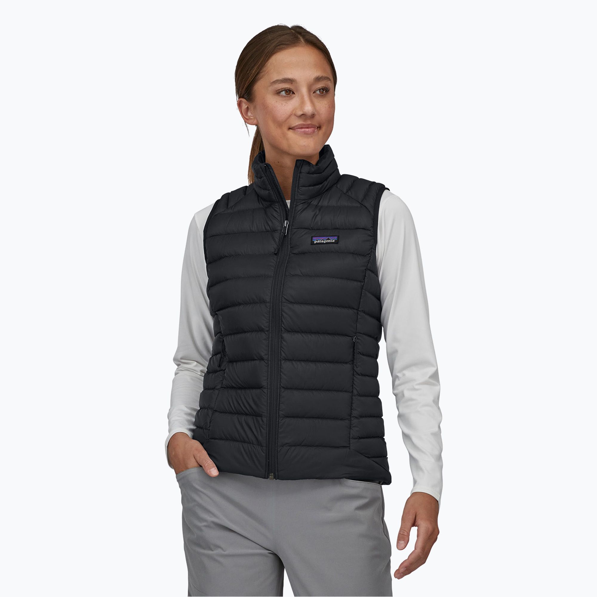 Bezrękawnik damski Patagonia Down Sweater black 