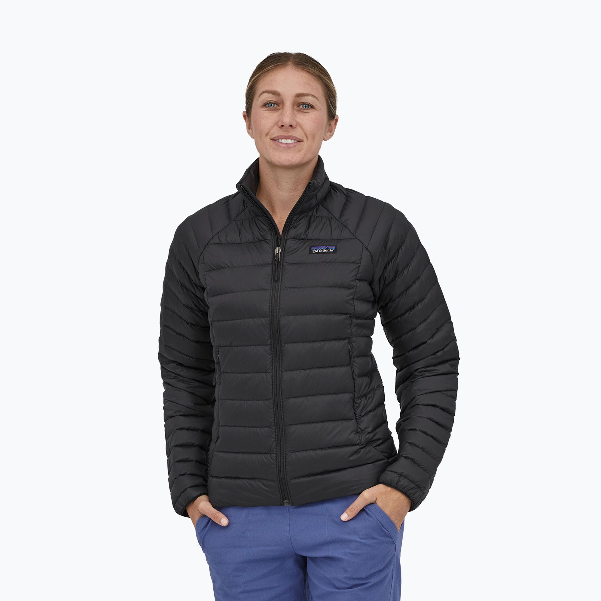 Kurtka puchowa damska Patagonia Down Sweater black 