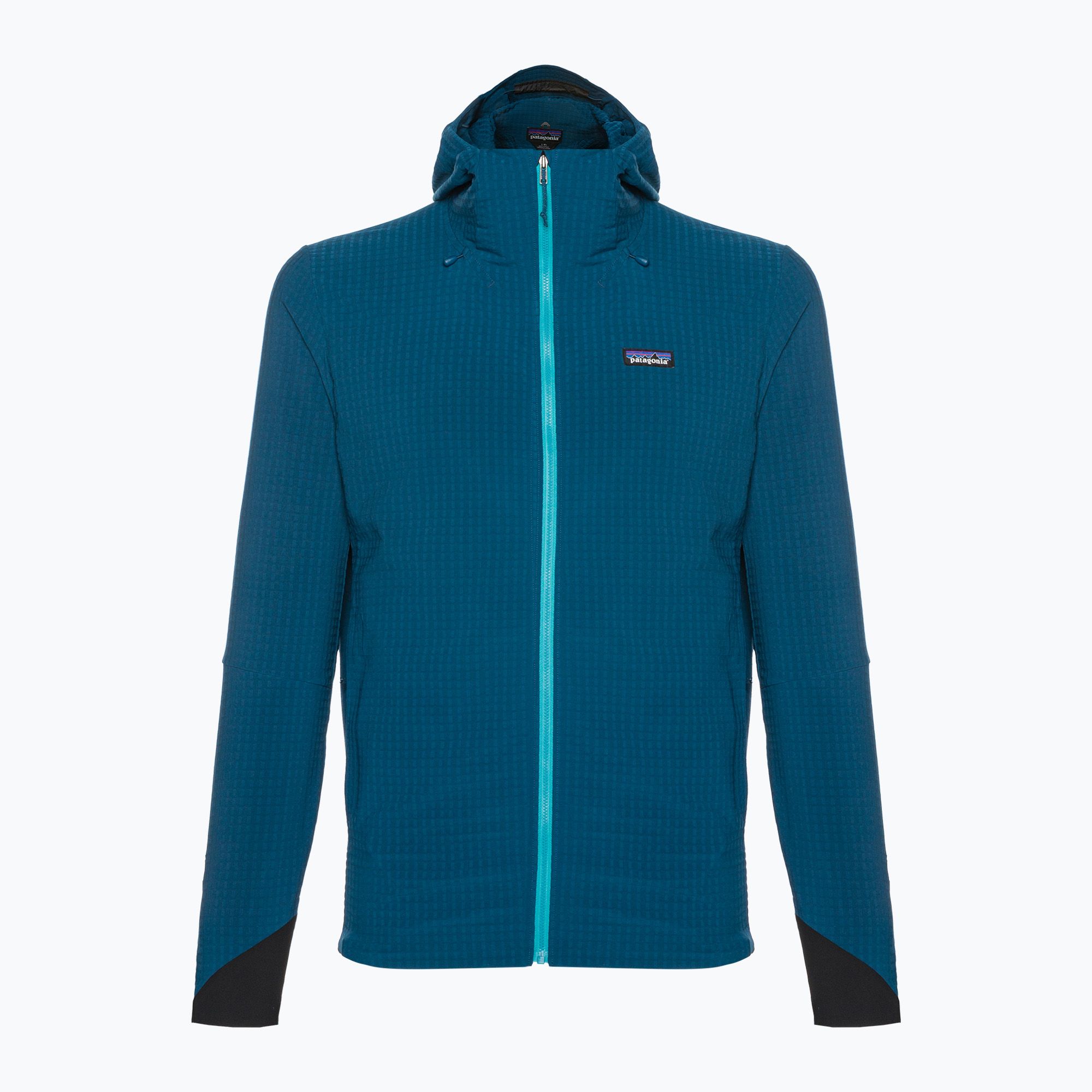 Kurtka softshell męska Patagonia R1 TechFace Hoody lagom blue 