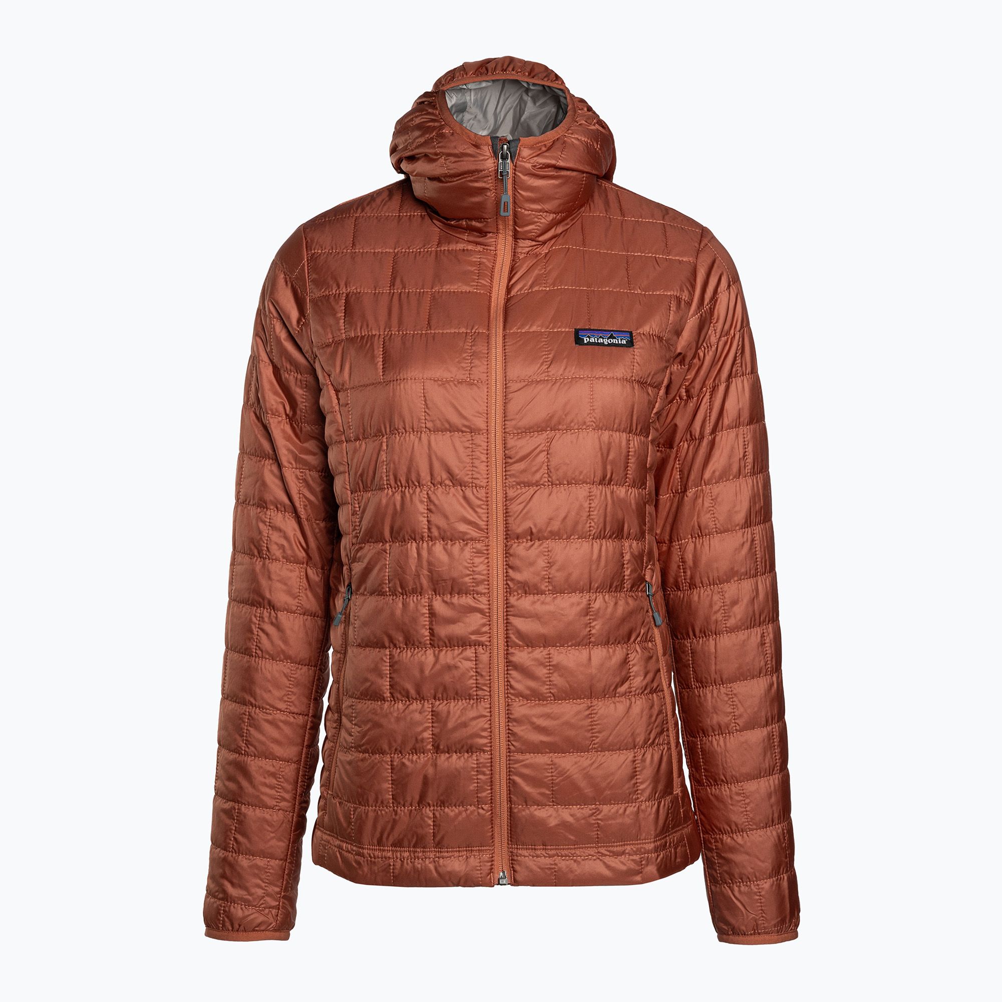 Kurtka ocieplana damska Patagonia Nano Puff Hoody burl red 