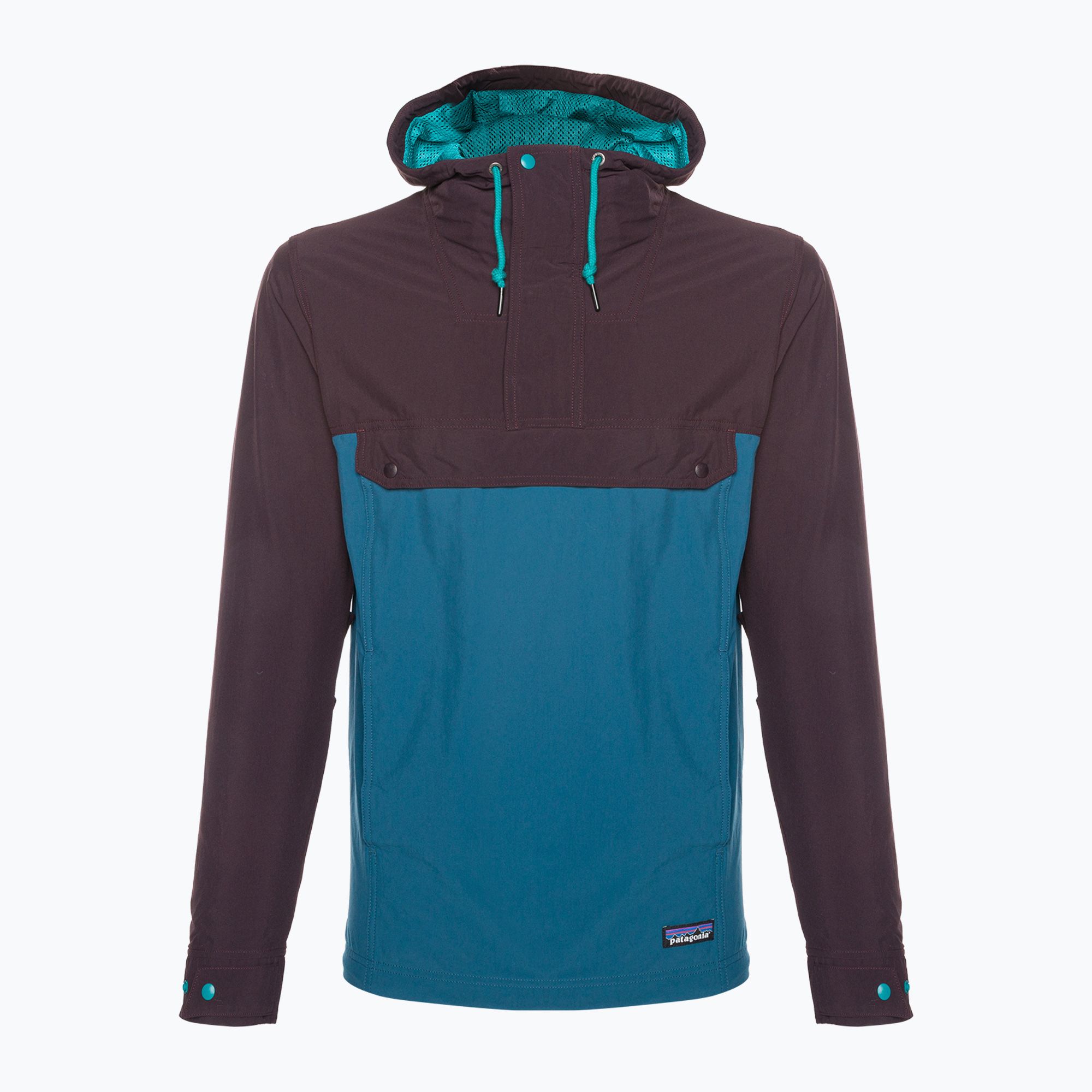 Kurtka przeciwwiatrowa męska Patagonia Isthmus Anorak lagom blue 