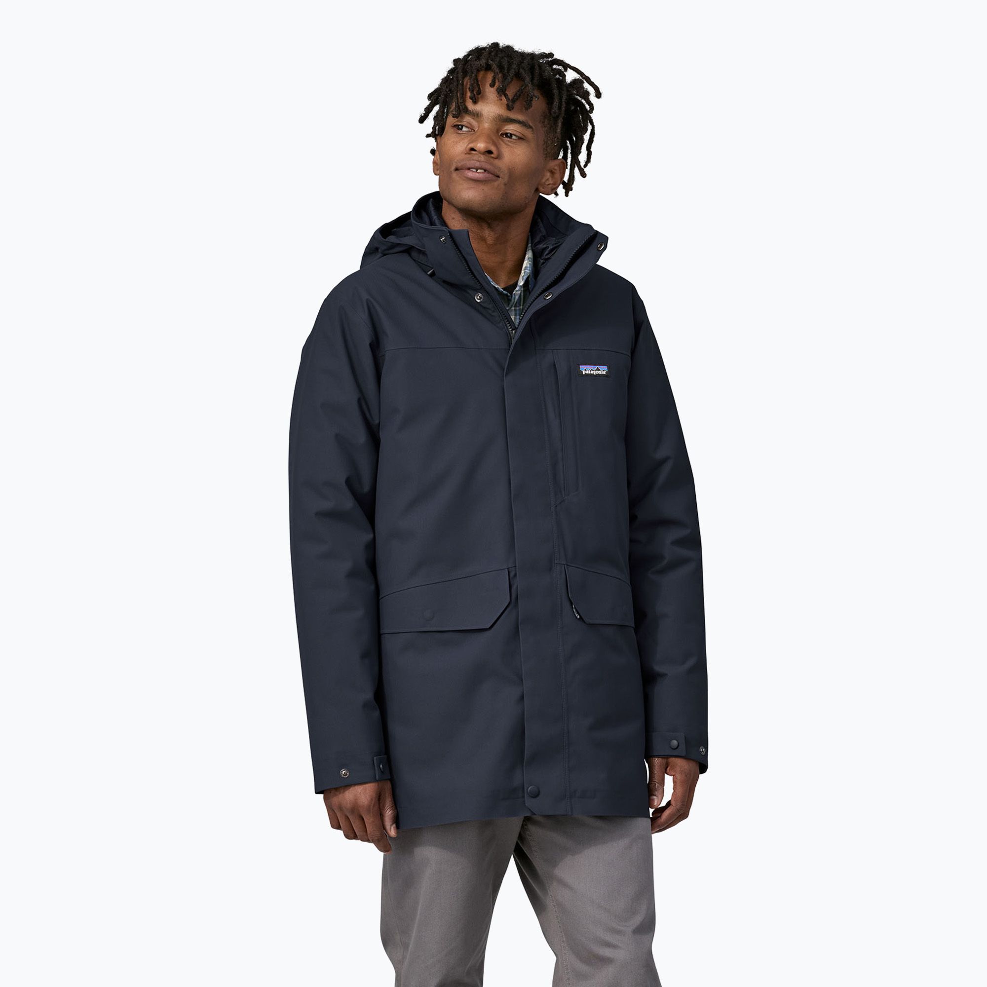 Kurtka 3w1 męska Patagonia Tres 3-in-1 Parka new navy 