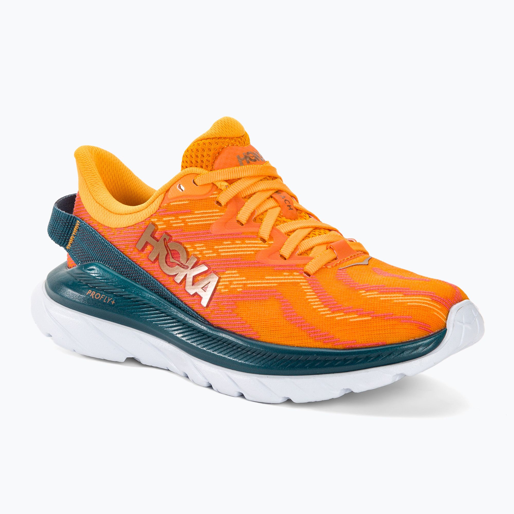 Buty do biegania damskie HOKA Mach Supersonic radiant yellow/camellia 