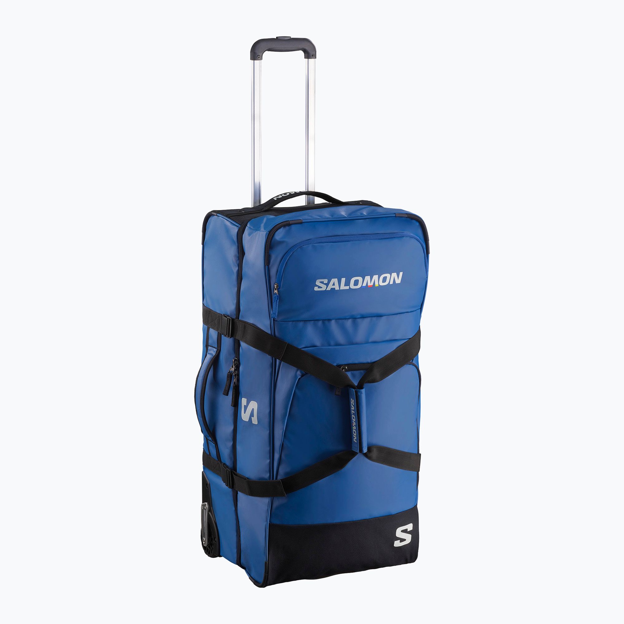 Salomon Race Trip Container トロリーバッグ100L Torba podróżna Salomon Race Trip Cabin Container 100 l race blue