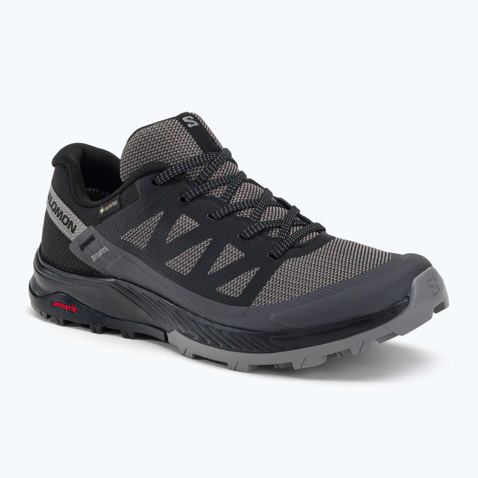 Buty turystyczne damskie Salomon Outrise GTX black/magnet/gull 