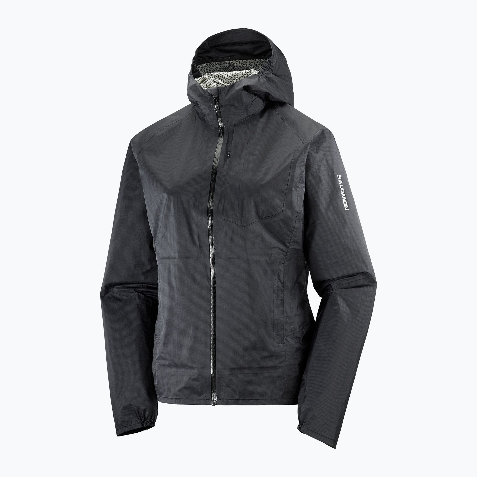 Kurtka do biegania damska Salomon Bonatti Waterproof deep black 