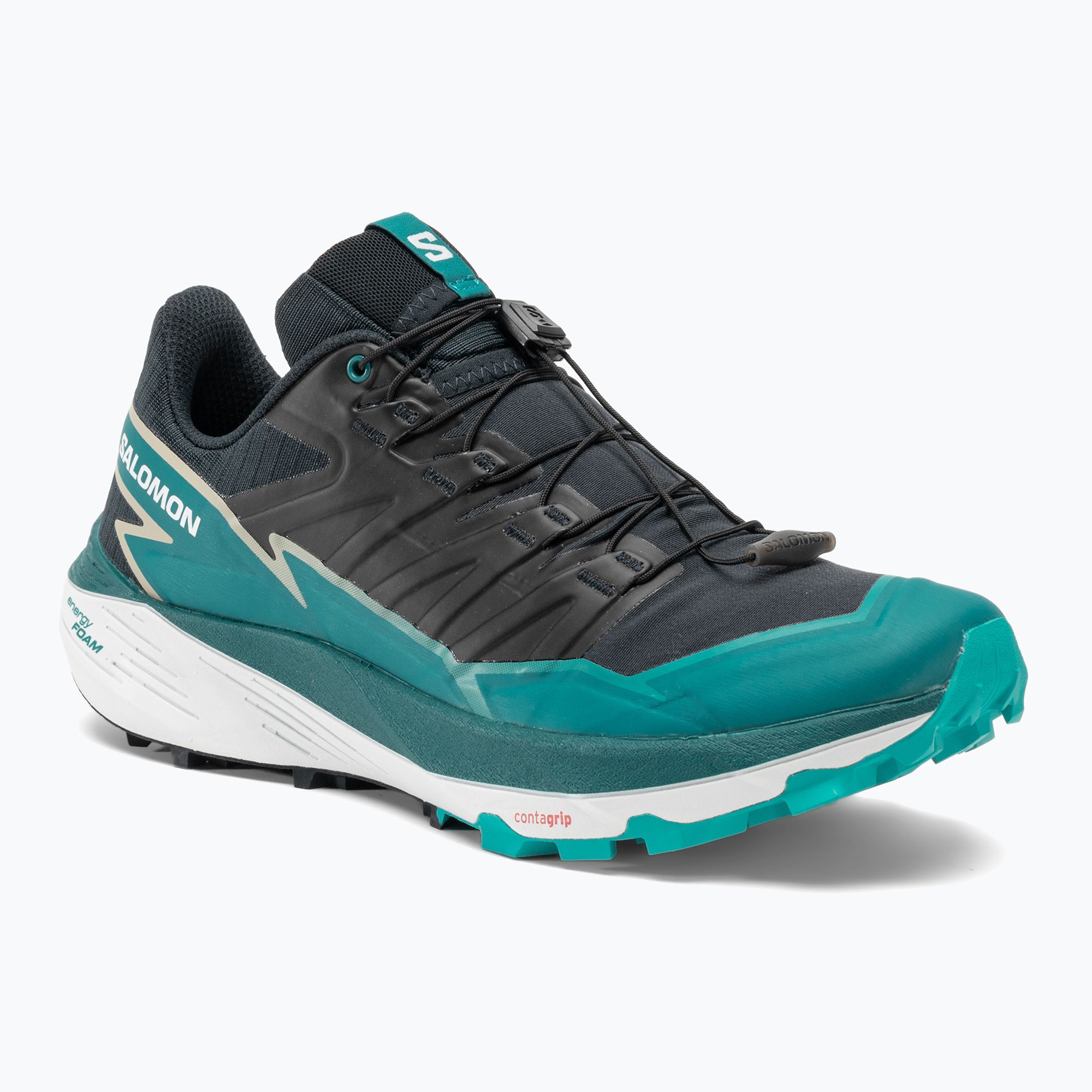 Buty do biegania męskie Salomon Thundercross carbon/tahitian tide/peacock blue 