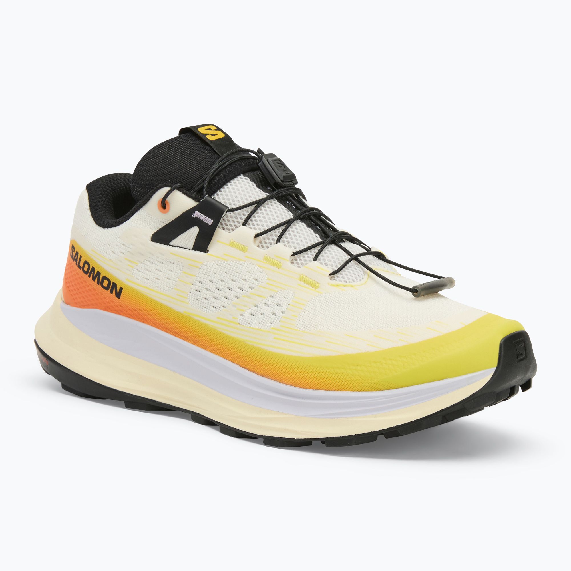 Buty do biegania damskie Salomon Ultra Glide 2 vanilla ice/sulphur spring/orchid peta 