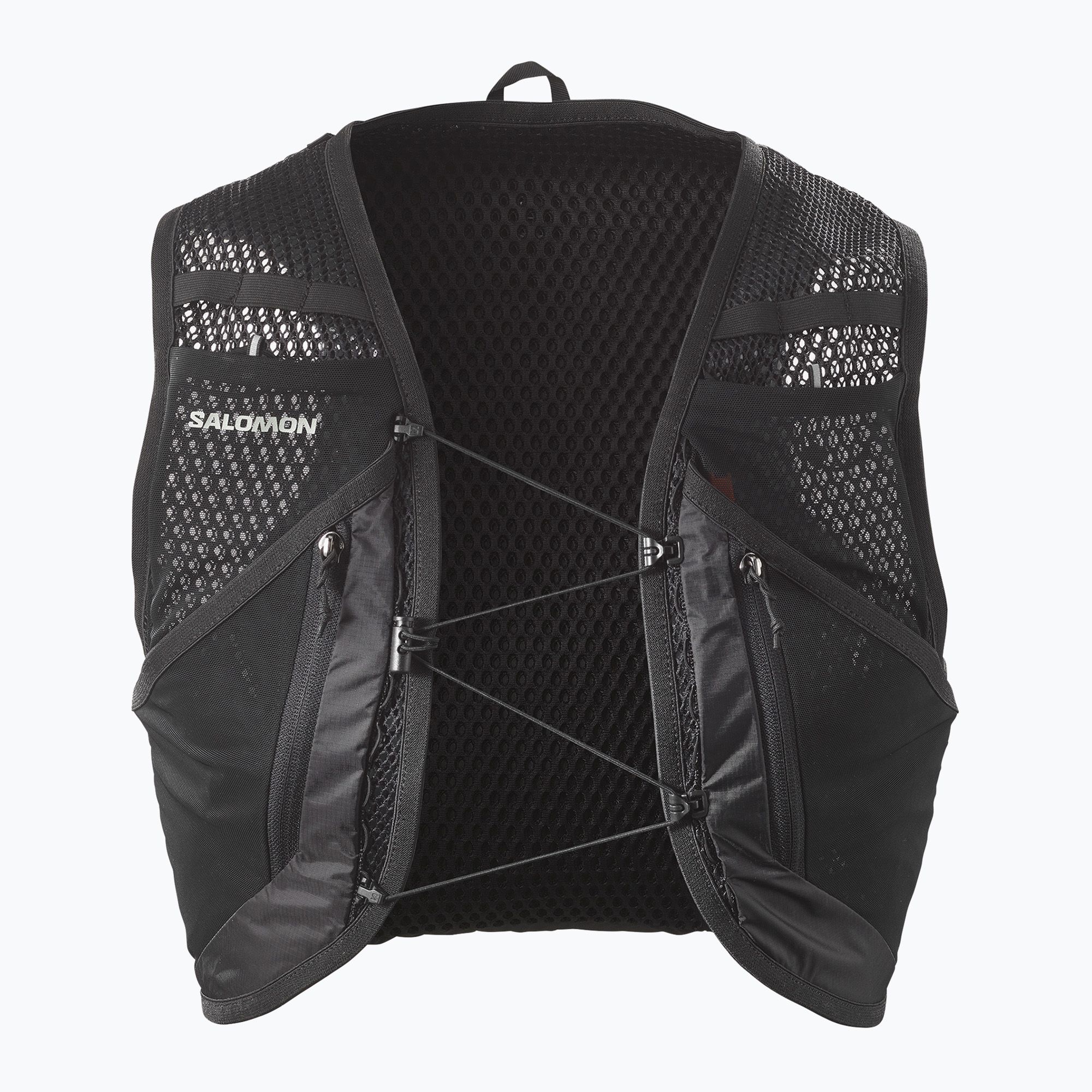 Kamizelka do biegania Salomon Active Skin 12 No Flasks black/metal 