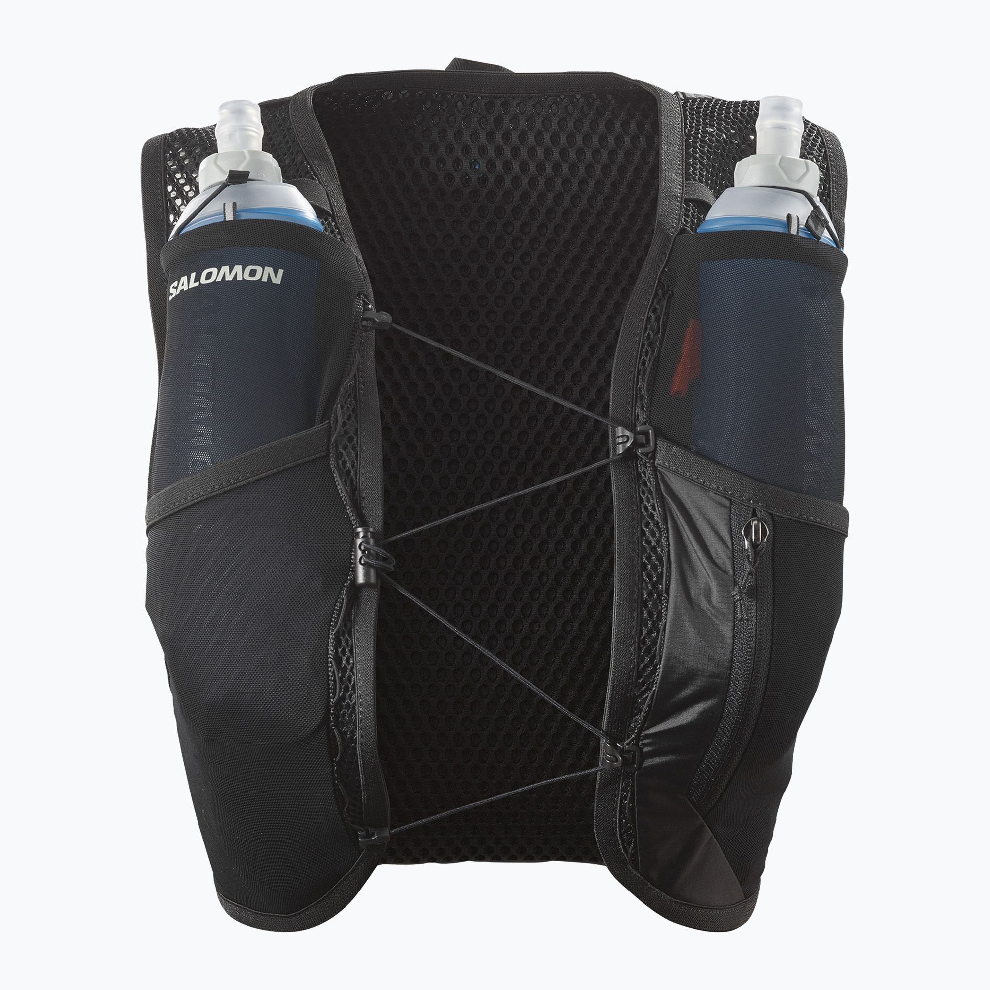 Kamizelka do biegania damska Salomon Active Skin 4 Set black/metal 