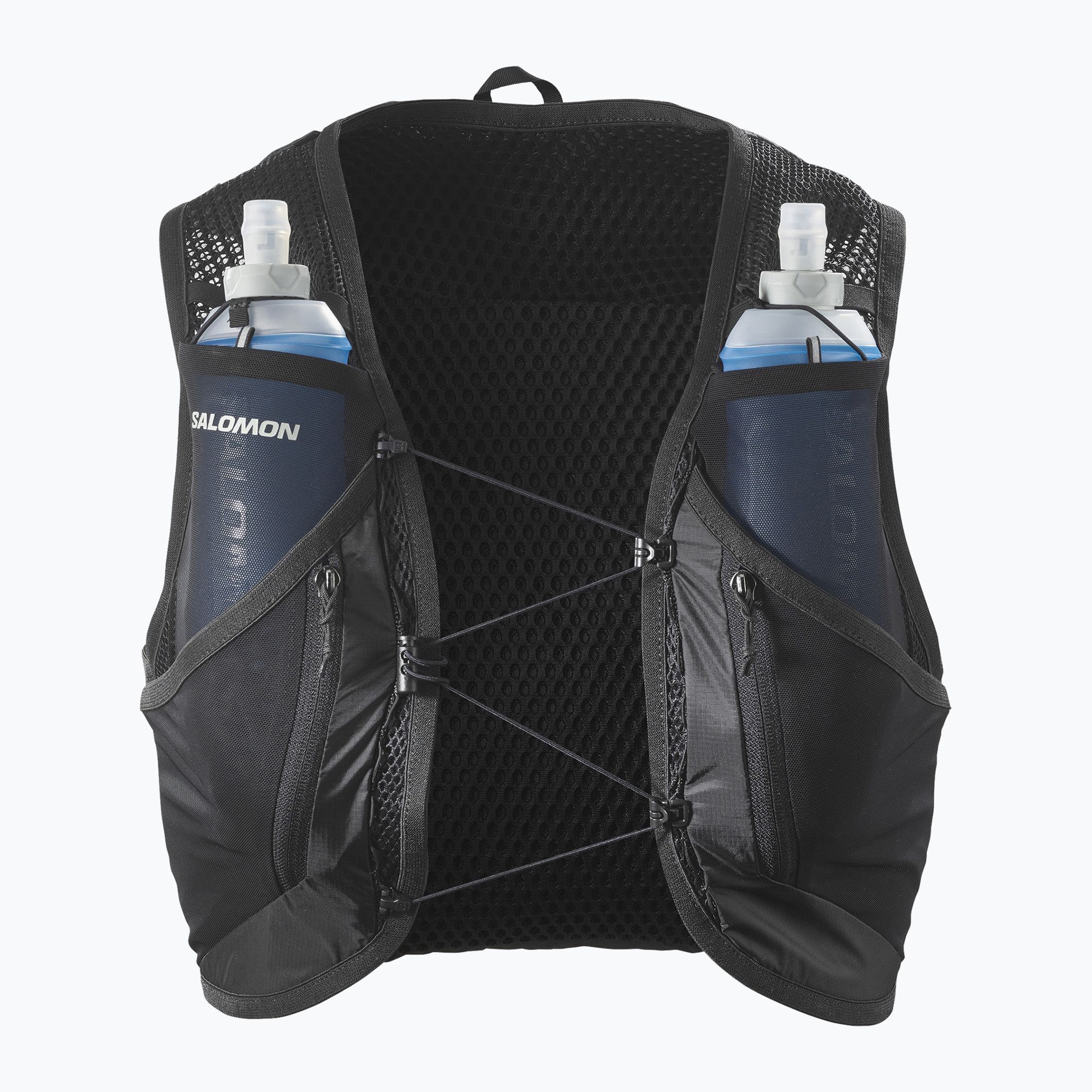 Kamizelka do biegania Salomon Active Skin 12 Set black/metal 