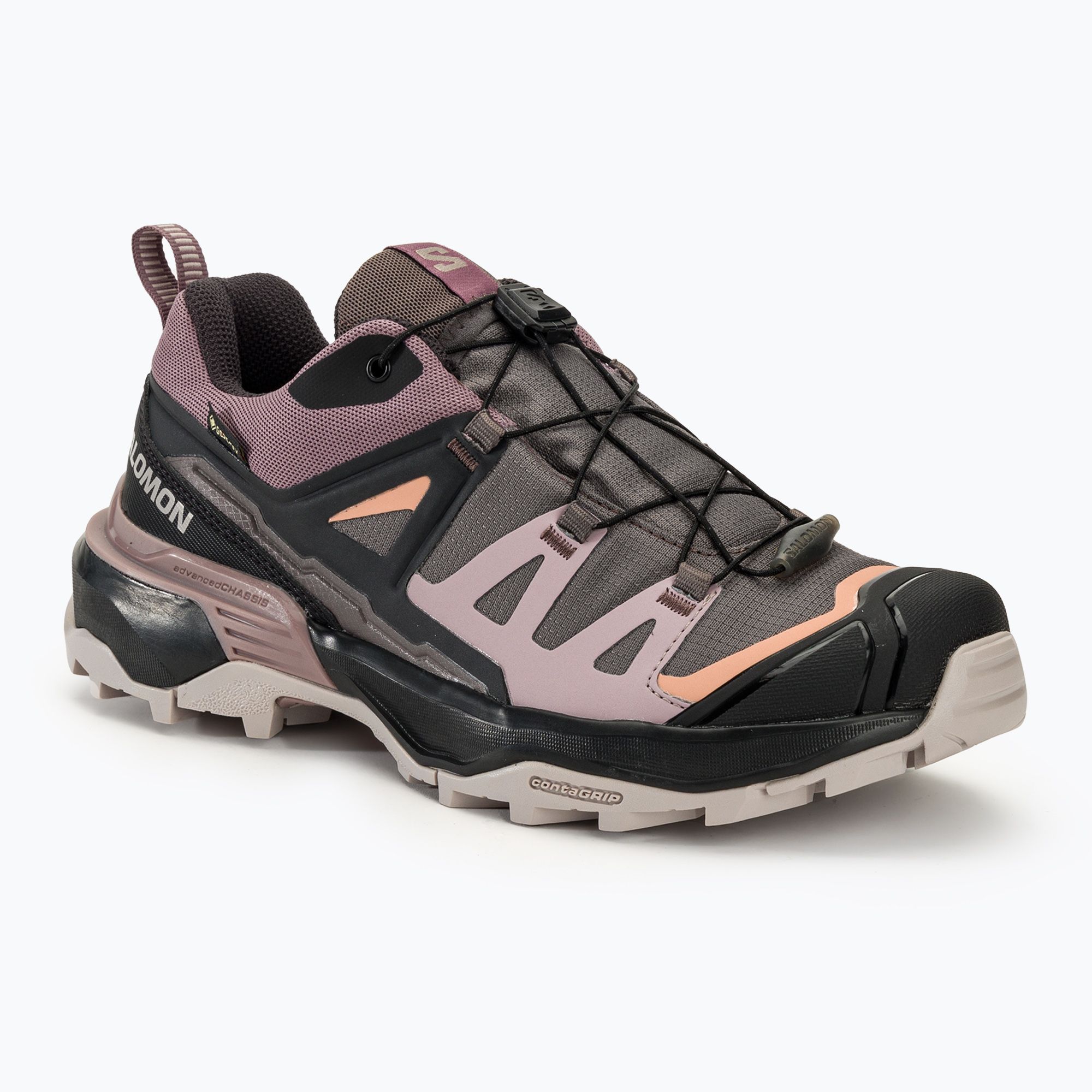 Buty trekkingowe damskie Salomon X Ultra 360 GTX plum kitten/phantom/cork 