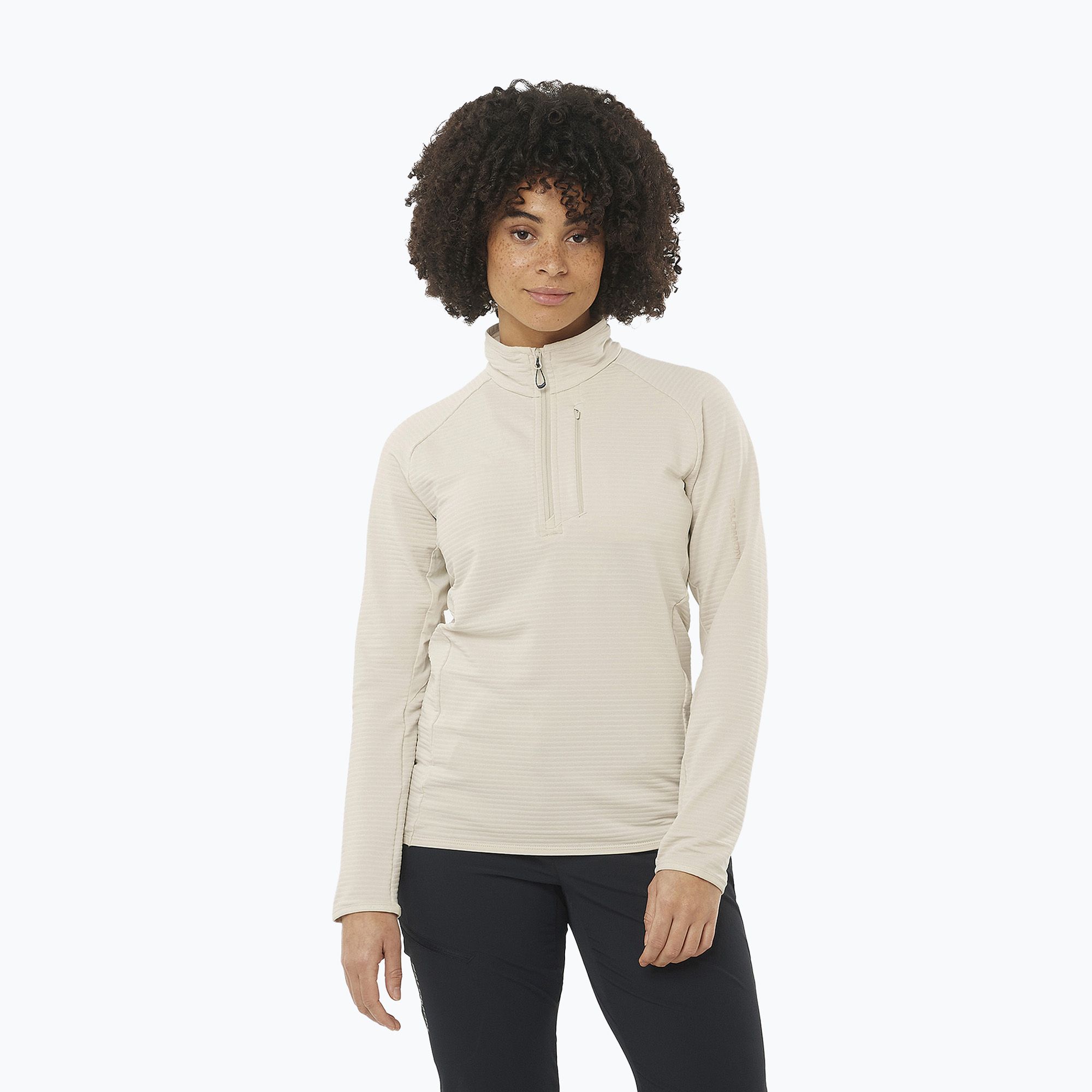 Bluza trekkingowa damska Salomon Essential Lightwarm Hz rainy day 