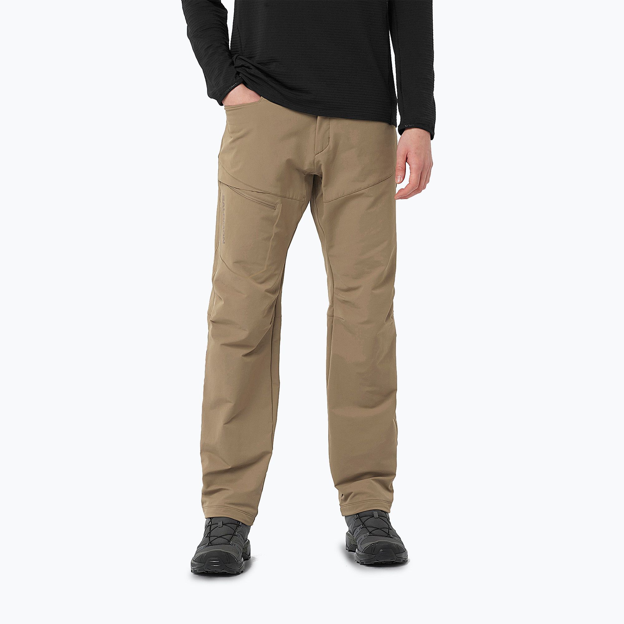 Spodnie trekkingowe męskie Salomon Wayfarer Warm shitake 