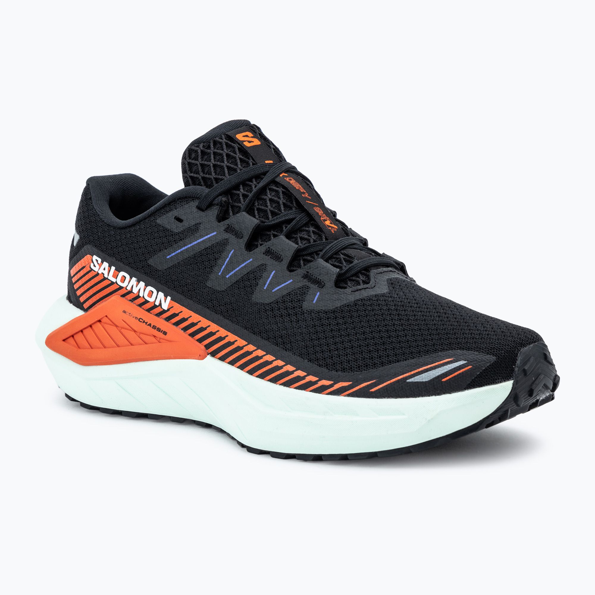 Buty do biegania męskie Salomon Drx Defy GRVL black/cherry tomato/bay new 