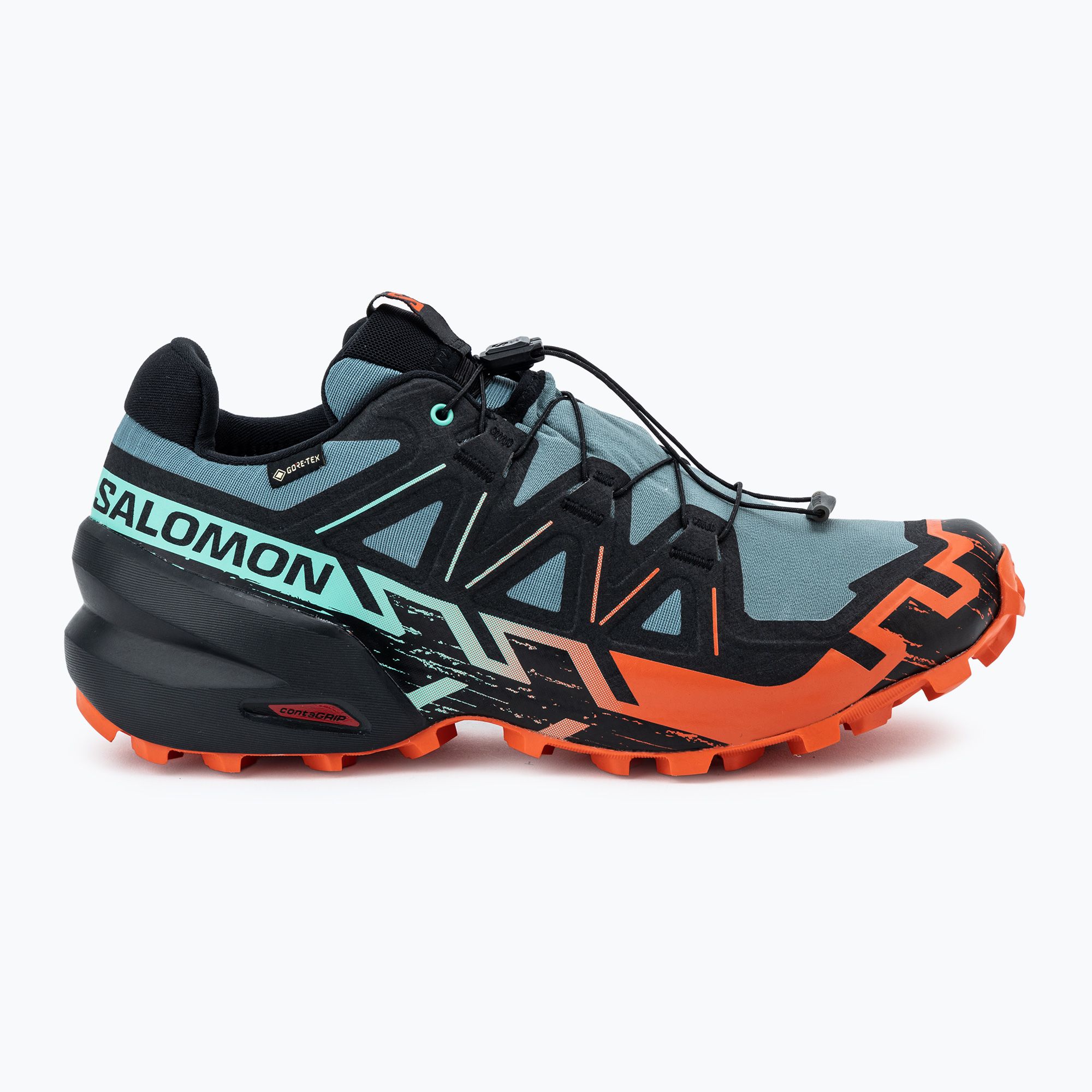 Buty do biegania męskie Salomon Speedcross 6 GTX north atlantic/black/cherry tomato 