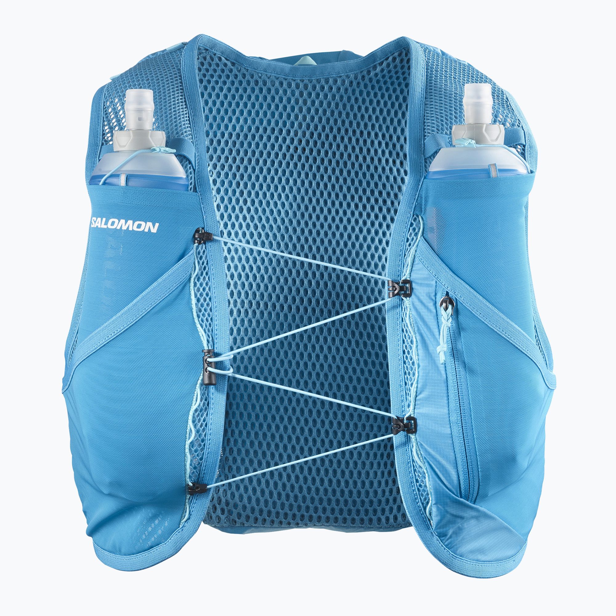 Kamizelka do biegania Salomon Active Skin 8 Set blue danube/blue curacao 