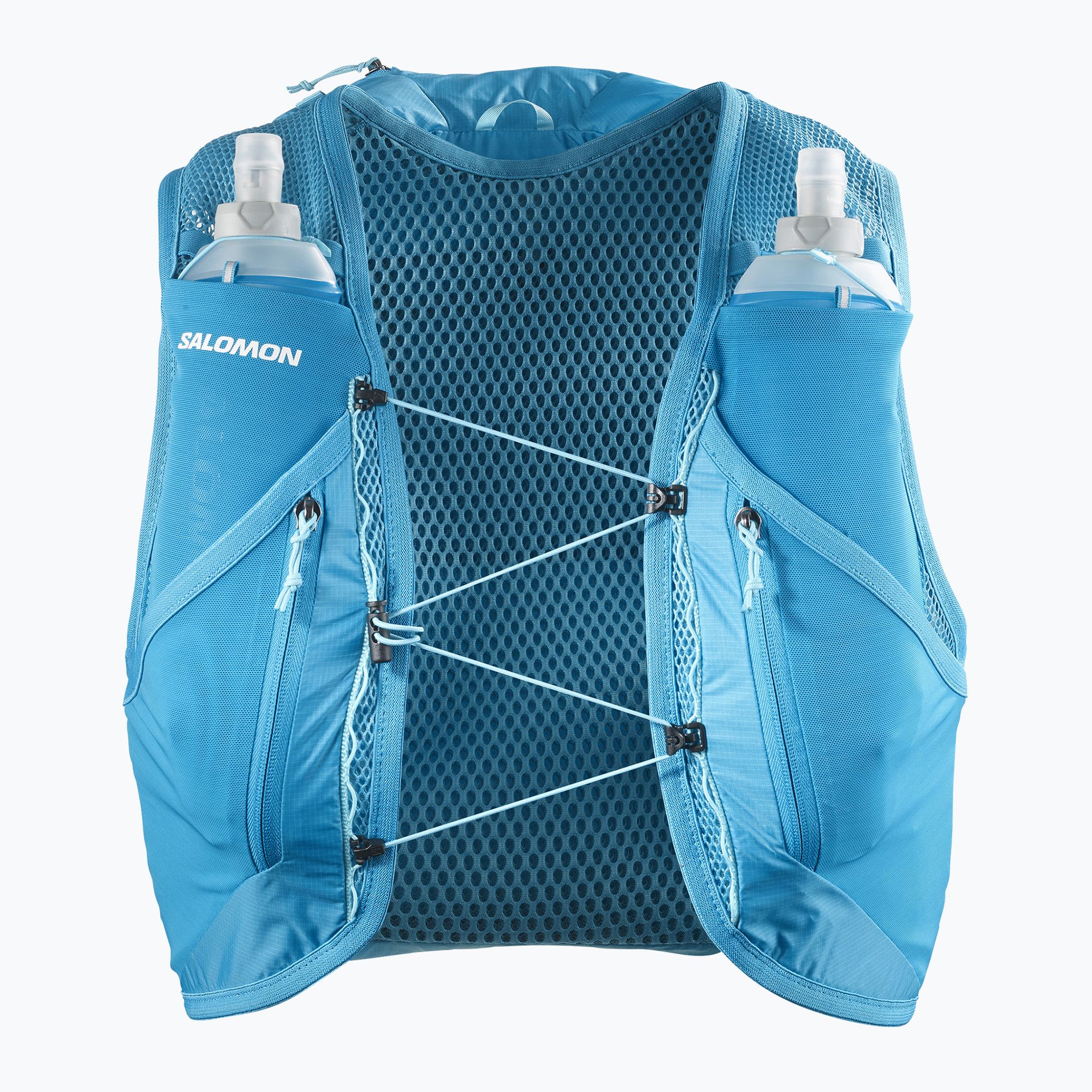 Kamizelka do biegania Salomon Active Skin 12 Set blue danube/blue curacao 