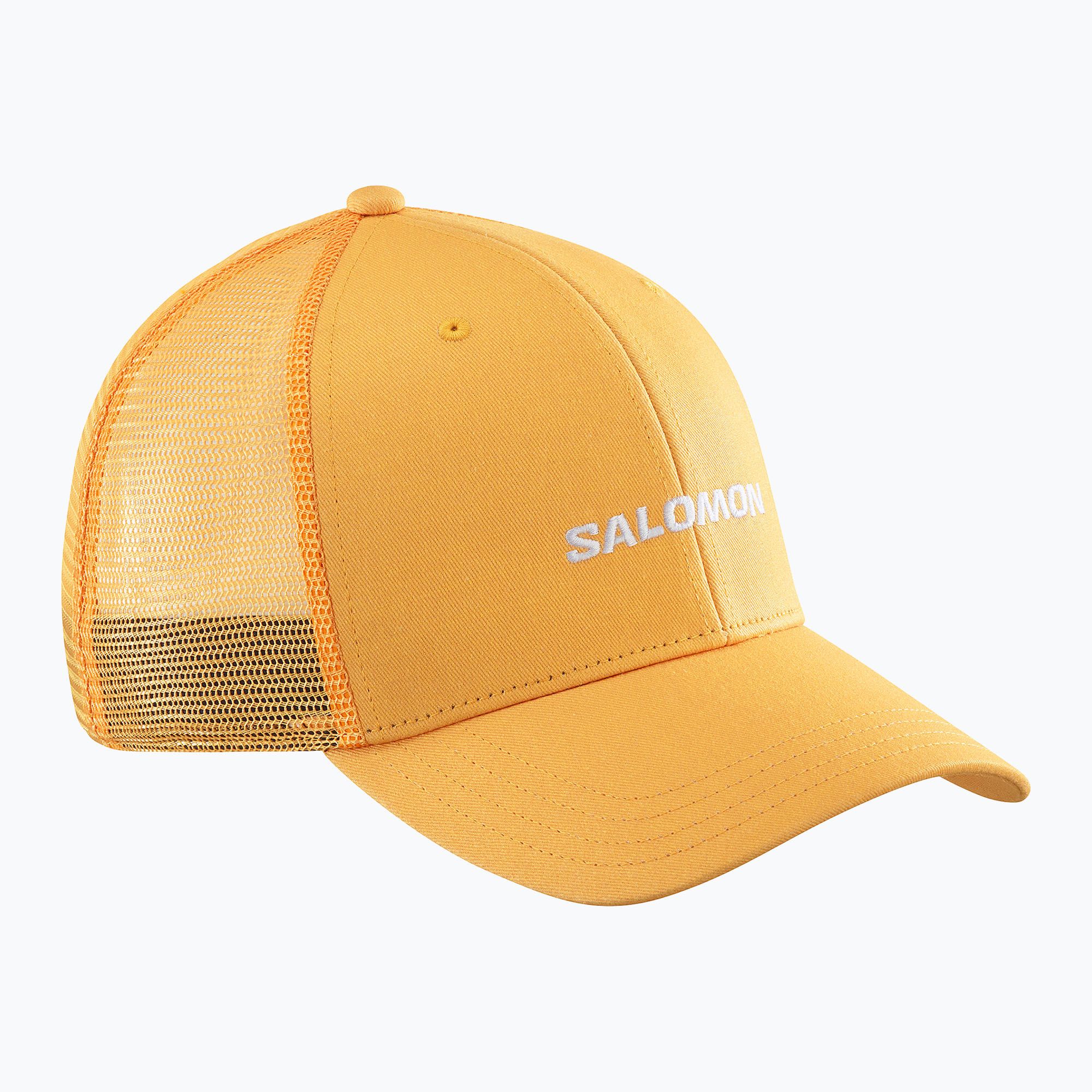 Czapka z daszkiem Salomon Trucker apricot 