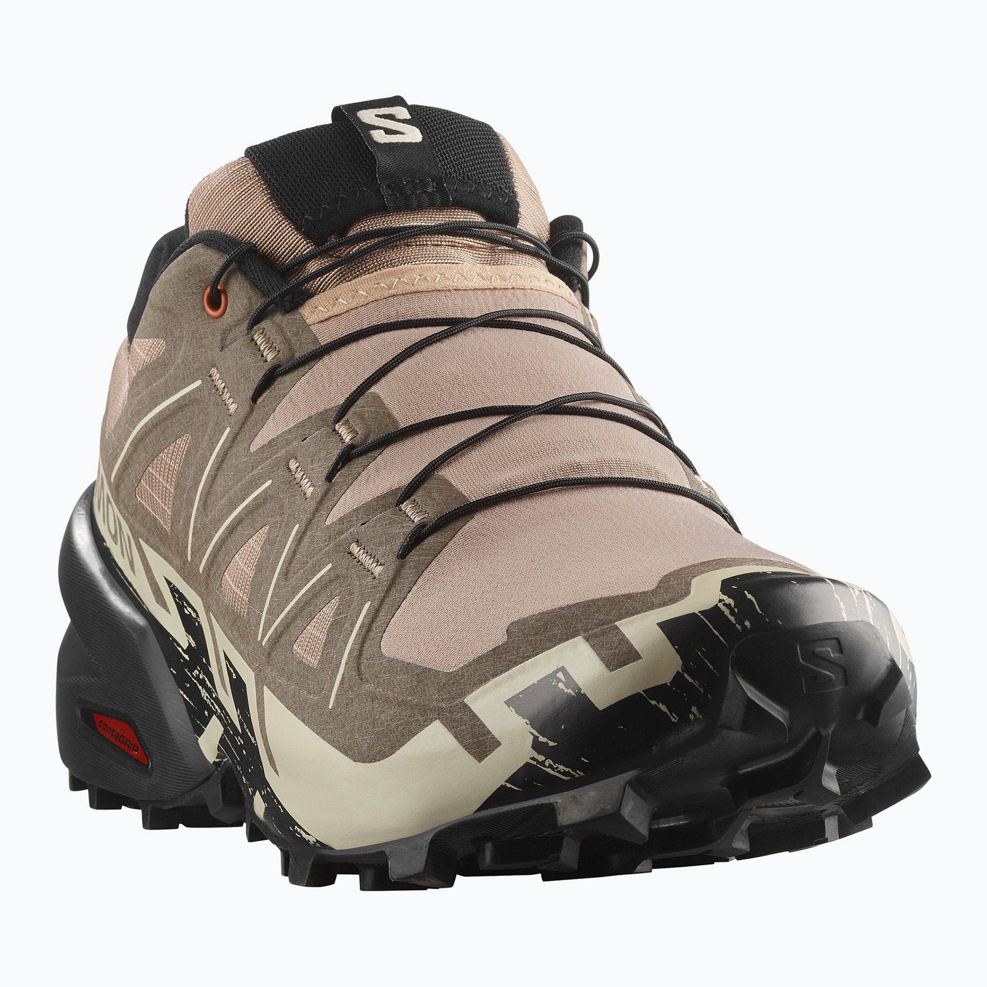 Buty do biegania męskie Salomon Speedcross 6 natural/black/almond milk 