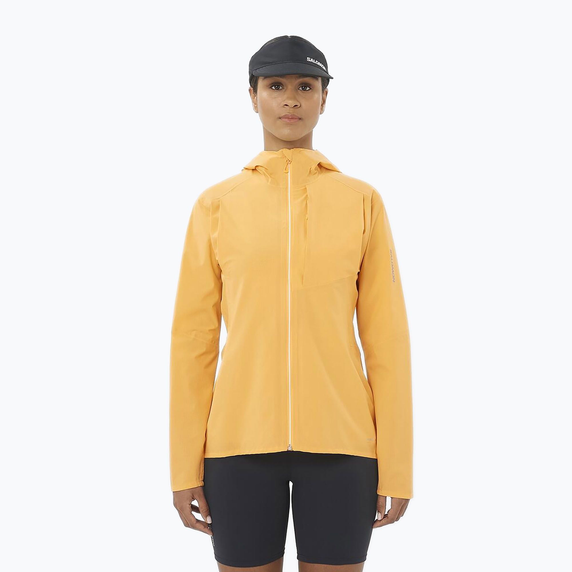 Kurtka do biegania damska Salomon Bonatti Trail warm apricot 
