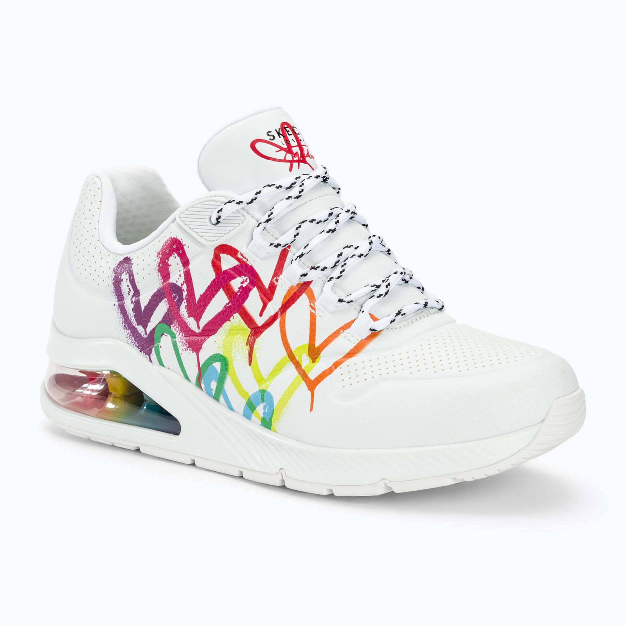 Buty damskie SKECHERS Uno 2 Floating Love white/multi 