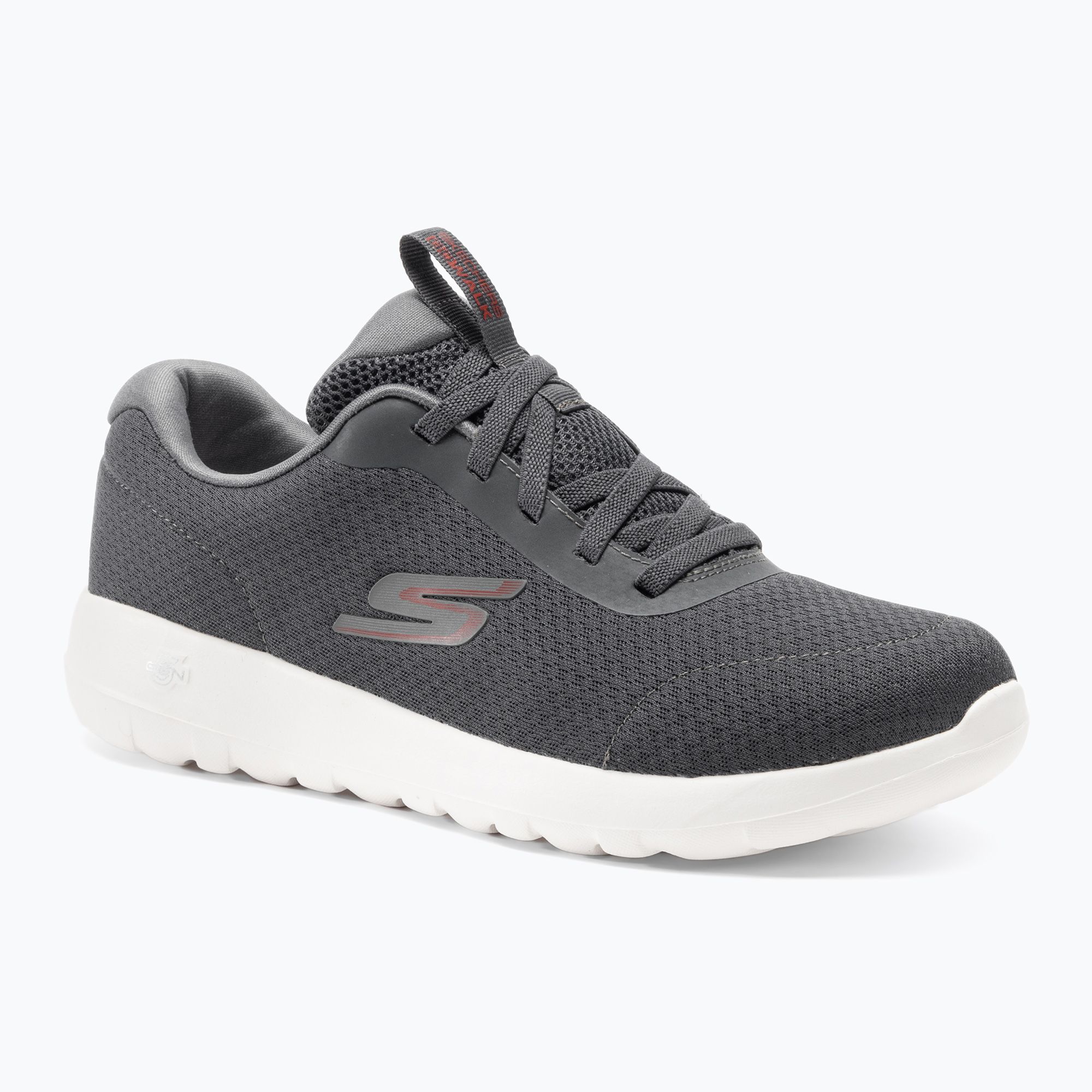Buty męskie SKECHERS Go Walk Max Midshore charcoal/white/red 