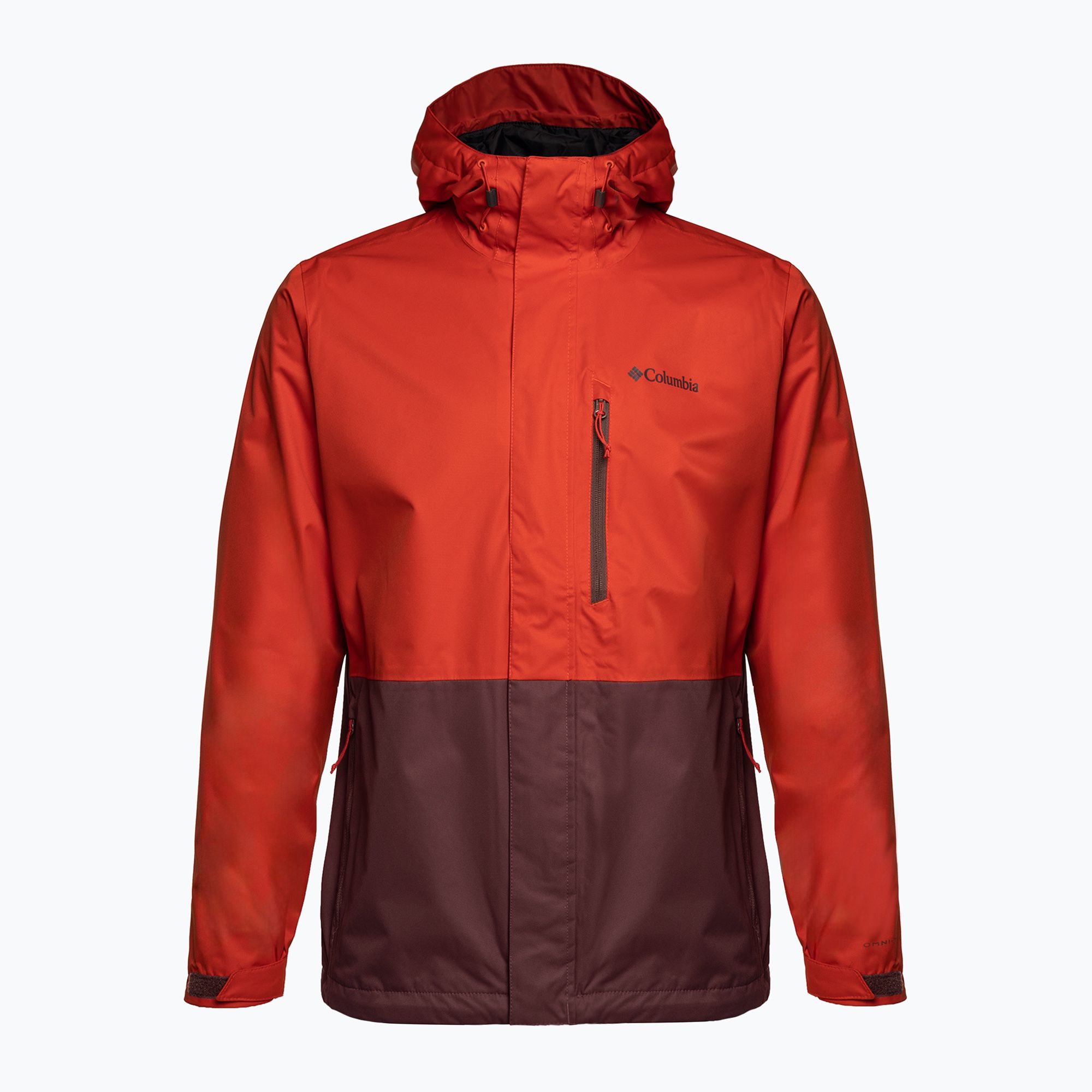 Kurtka przeciwdeszczowa męska Columbia Hikebound spicy/light raisin 