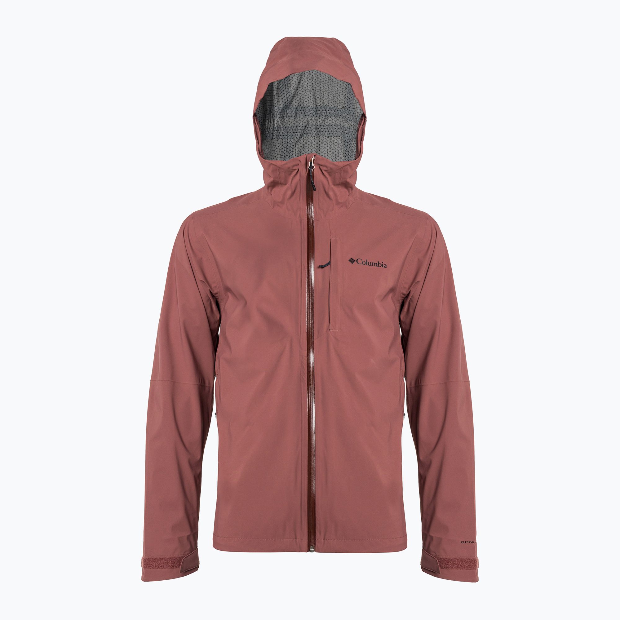 Kurtka przeciwdeszczowa męska Columbia Omni-Tech Ampli-Dry light raisin 