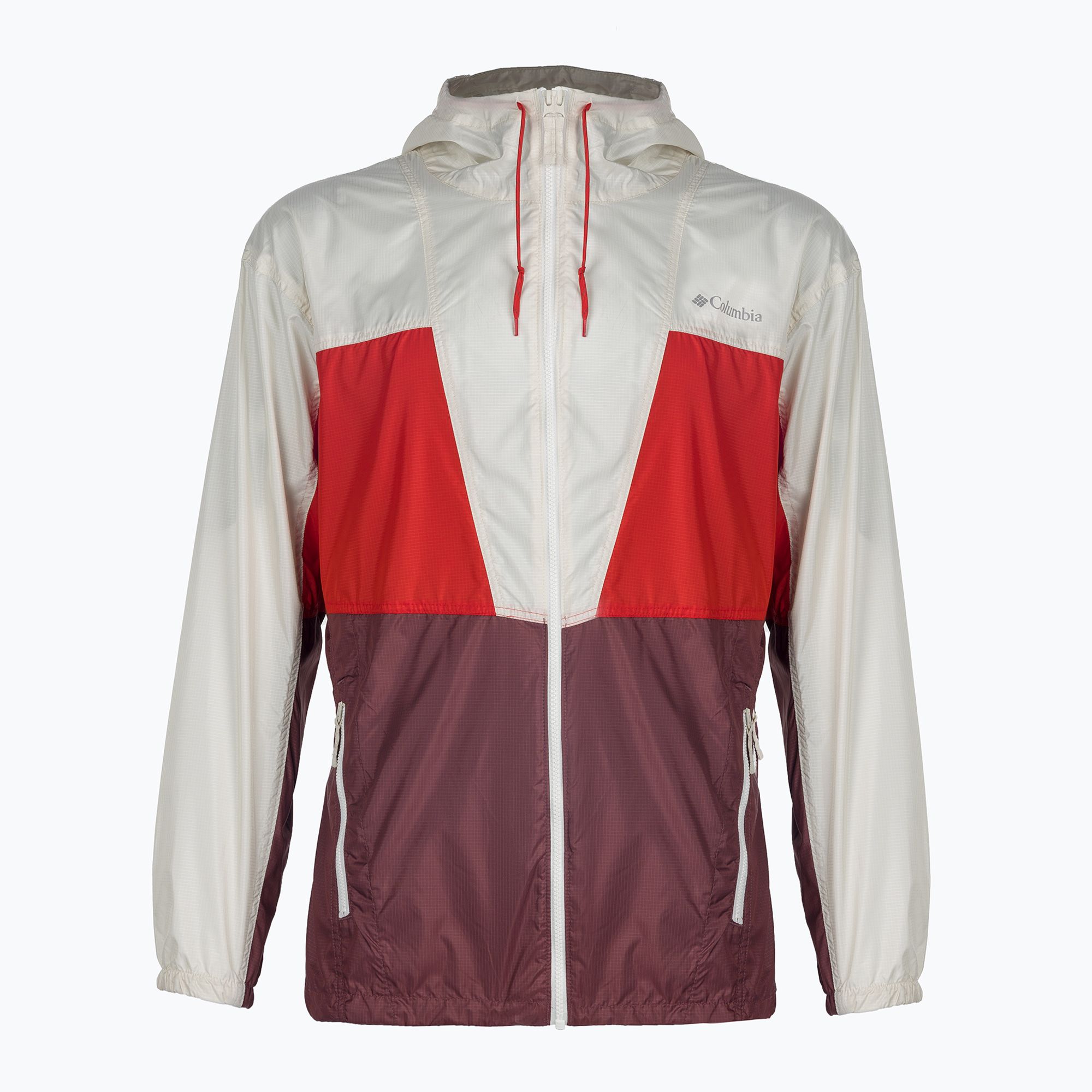 Kurtka przeciwwiatrowa męska Columbia Trail Traveler light raisin/spicy/chalk 