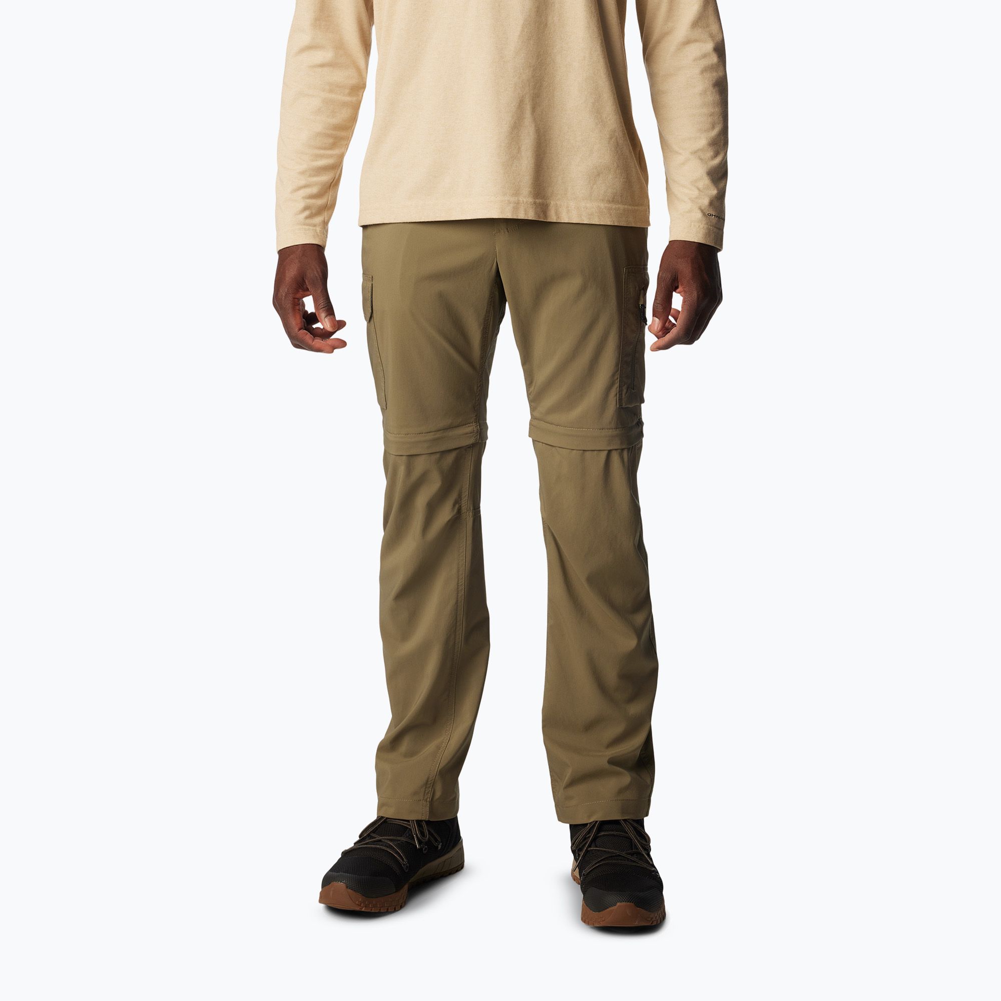 Spodnie trekkingowe męskie Columbia Silver Ridge Utility Convertible stone green 