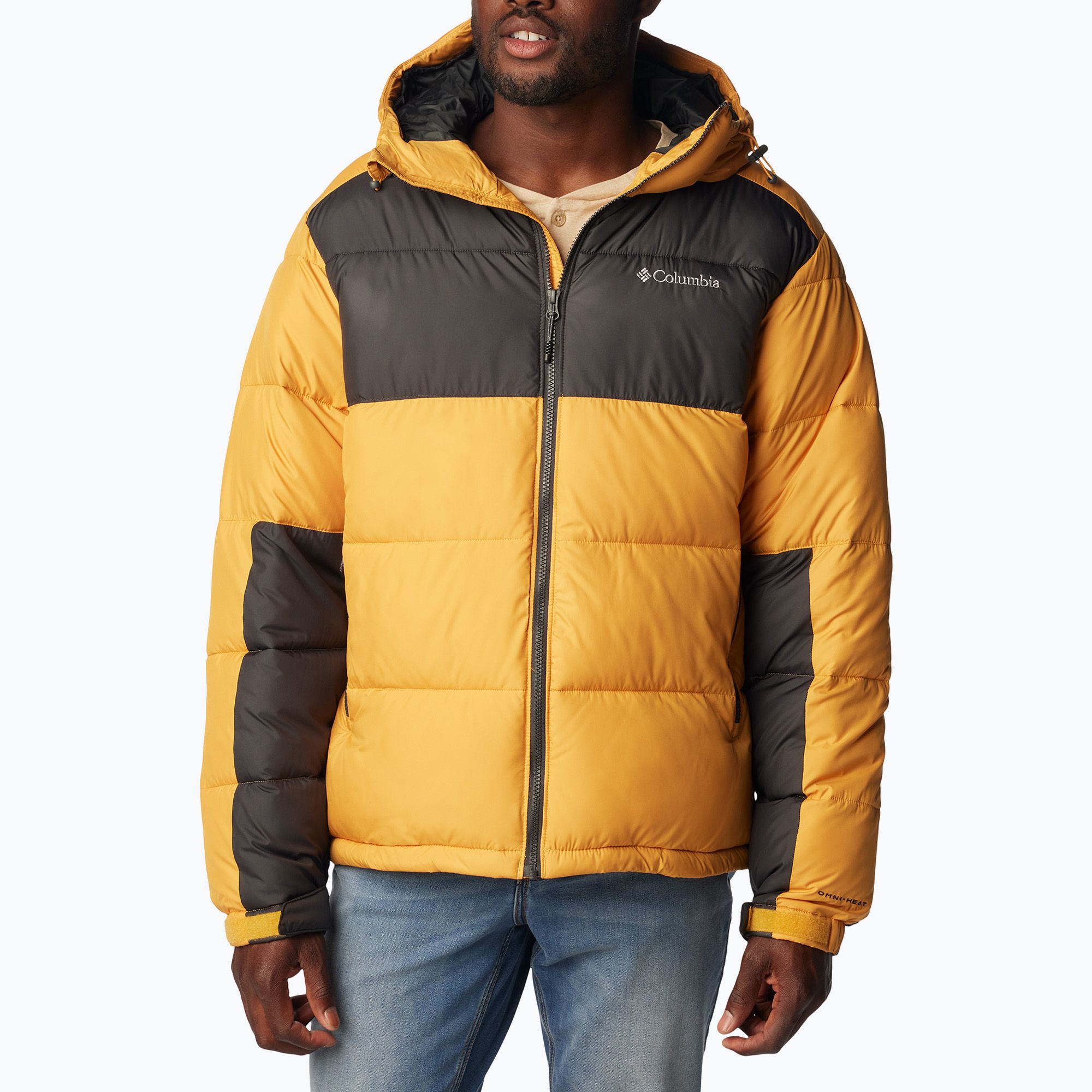 Kurtka męska Columbia Pike Lake II Hooded raw honey/ shark 