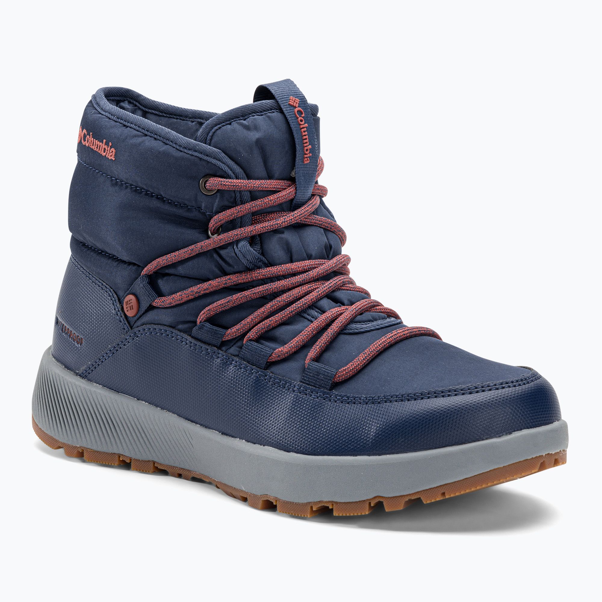 Sniegowce damskie Columbia Solpeside Village Omni-Heat Mid nocturnal/beetroot 