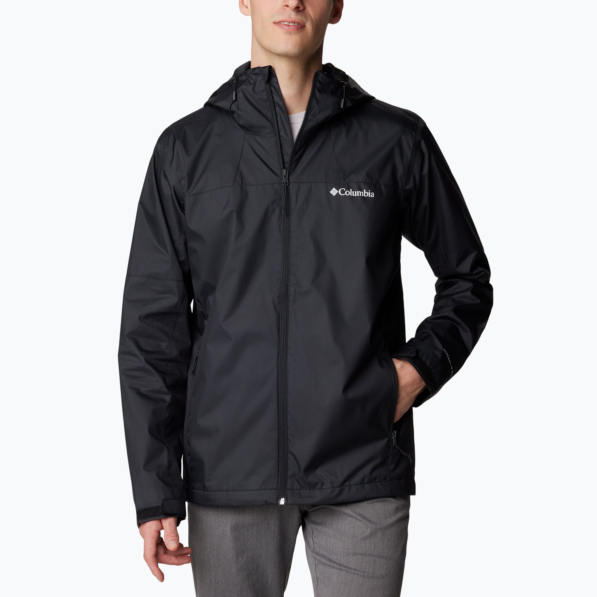 Kurtka przeciwdeszczowa męska Columbia Inner Limits III black 