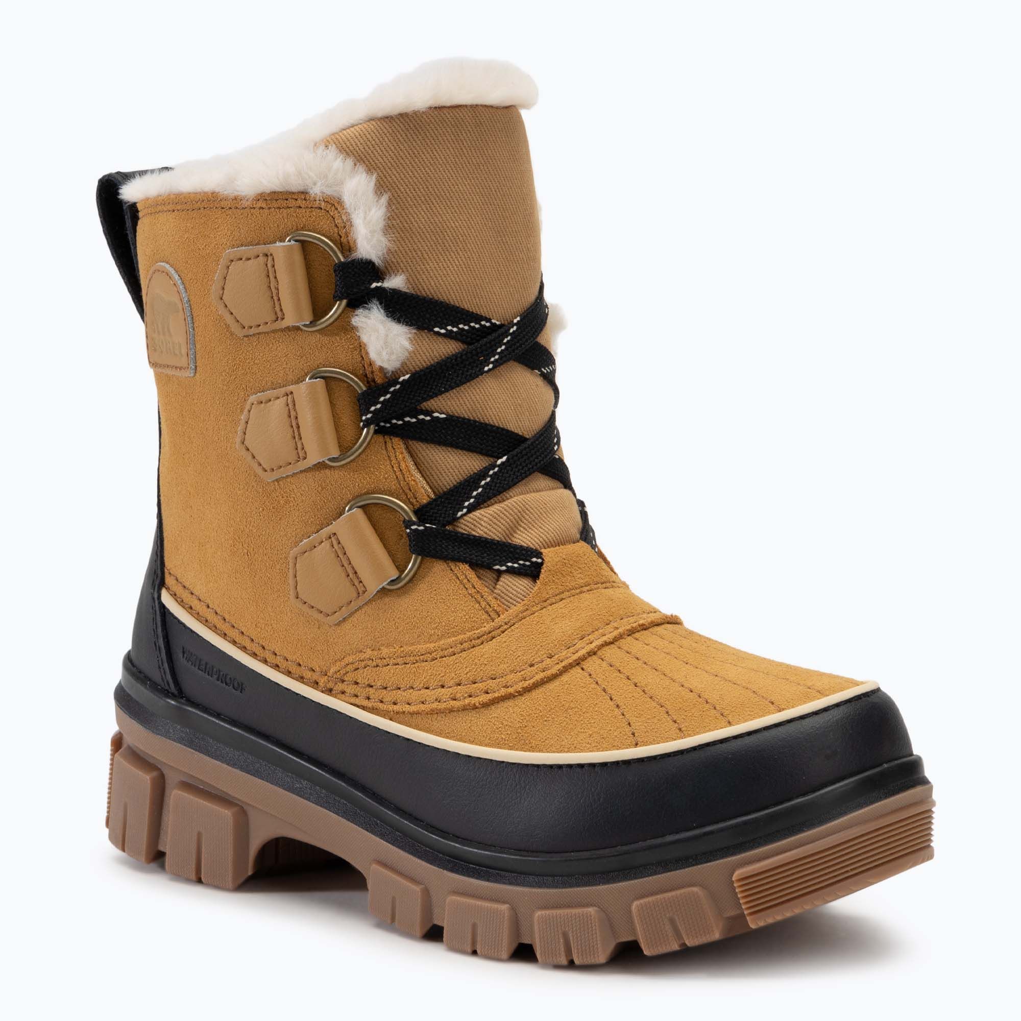 Śniegowce damskie Sorel Torino V Wp Outdry curry/black 