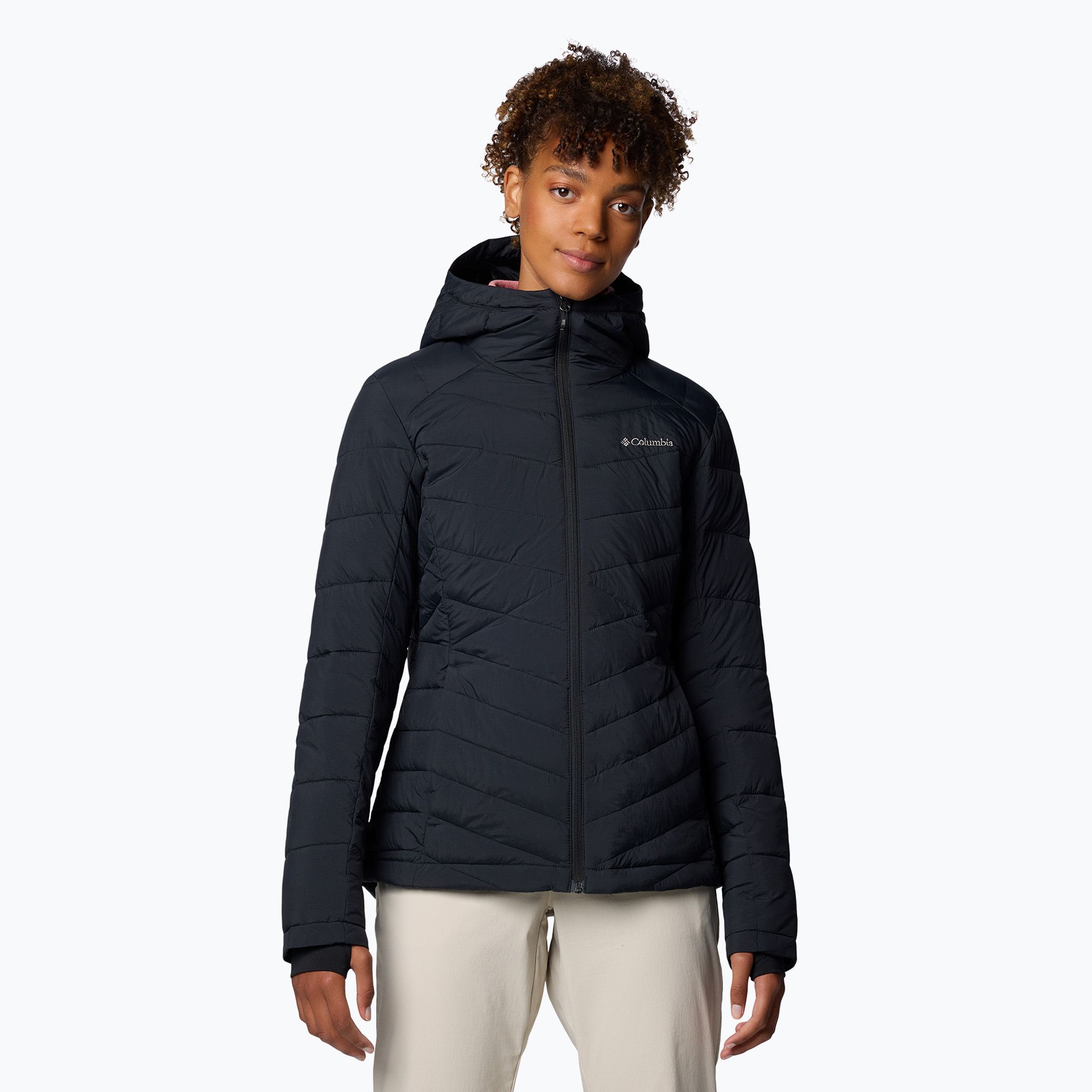 Kurtka ocieplana damska Columbia Joy Peak II Hooded black 