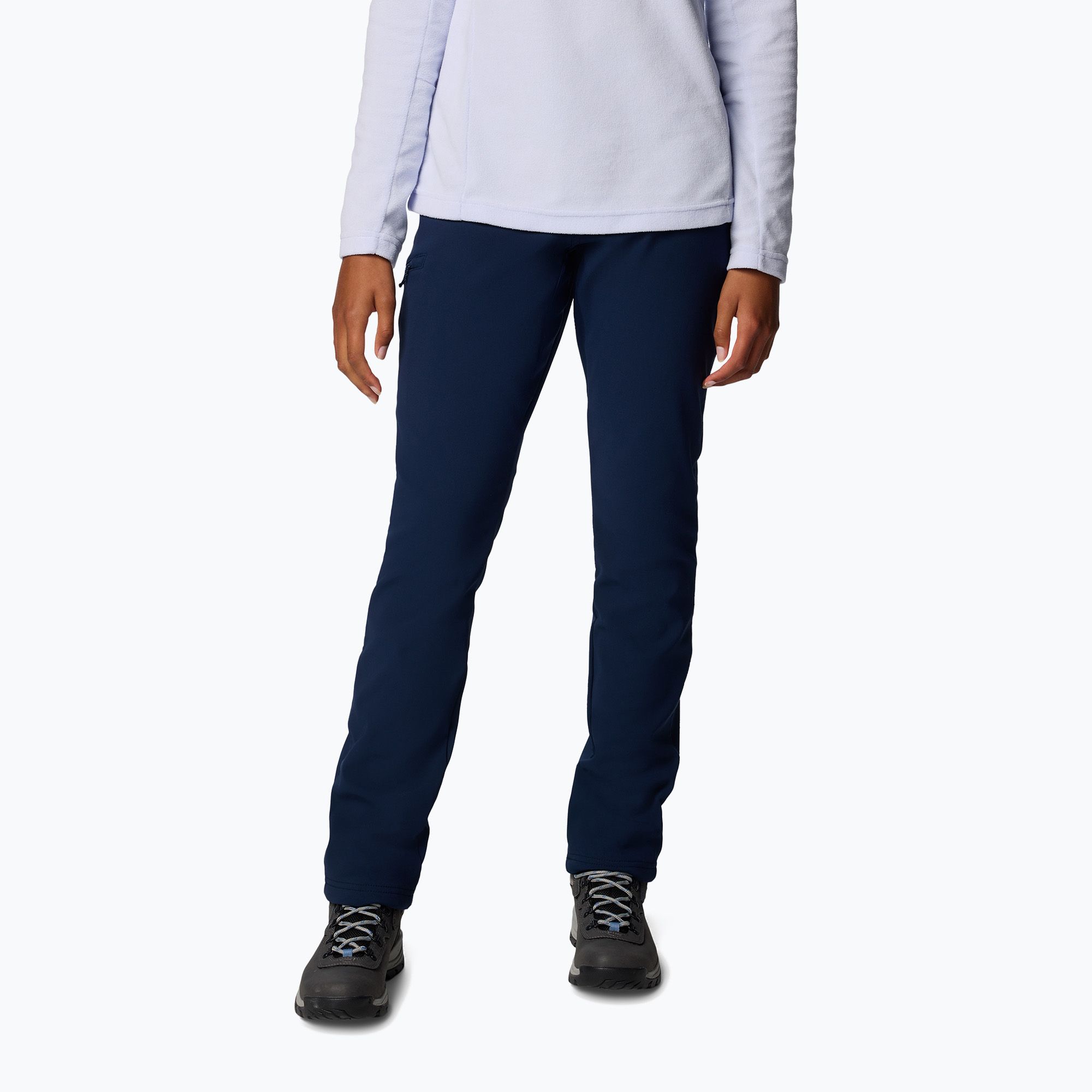 Spodnie trekkingowe damskie Columbia Back Beauty High-Rise collegiate navy 