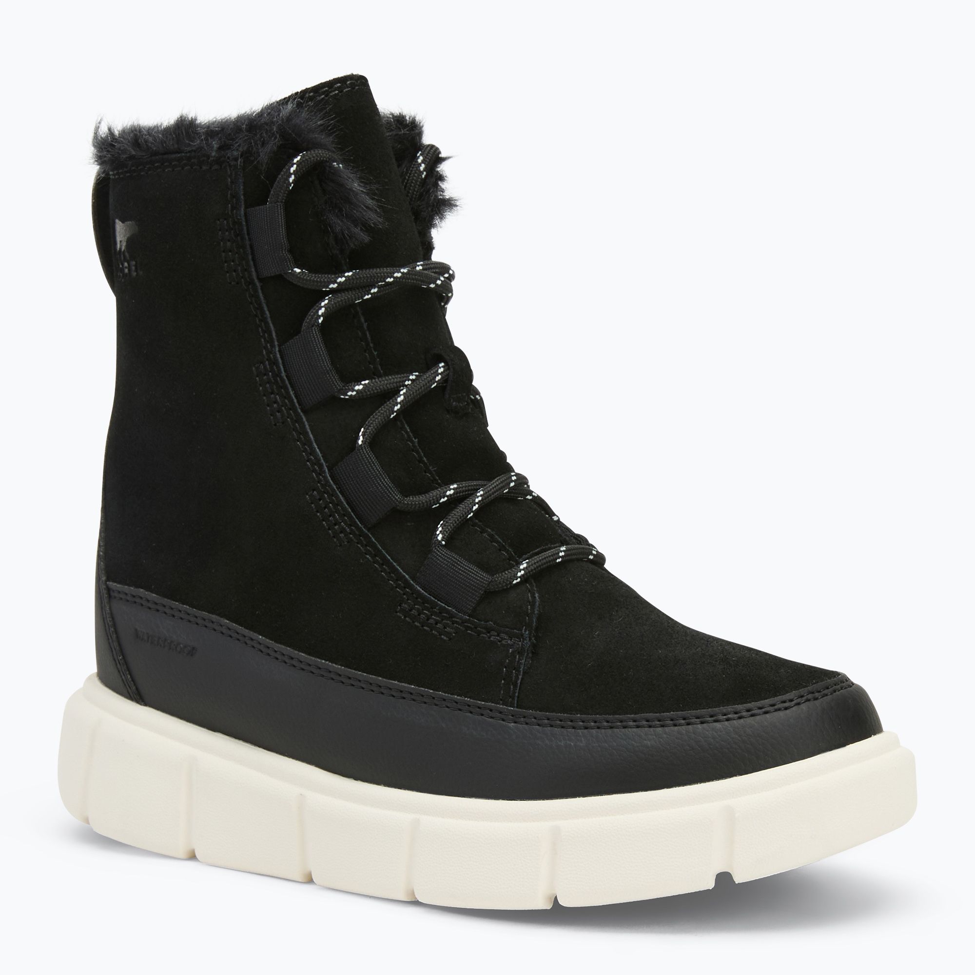 Śniegowce dziecięce Sorel Youth Sorel Explorer III Lace black/sea salt 