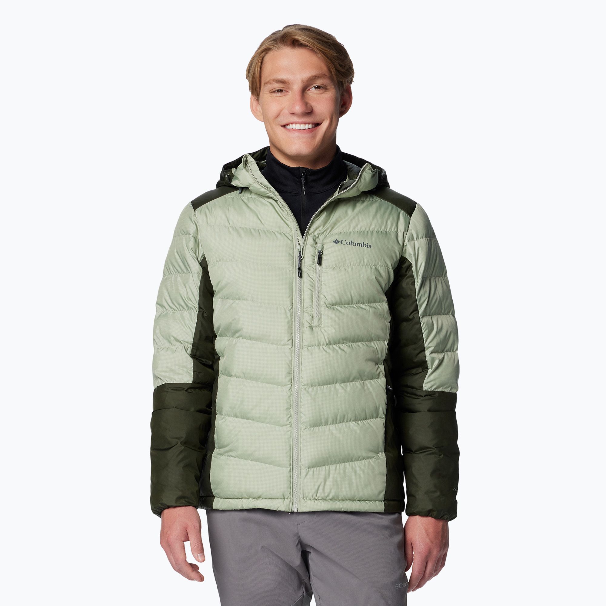 Kurtka męska Columbia Labyrinth Loop II Hooded safari/ greenscape 