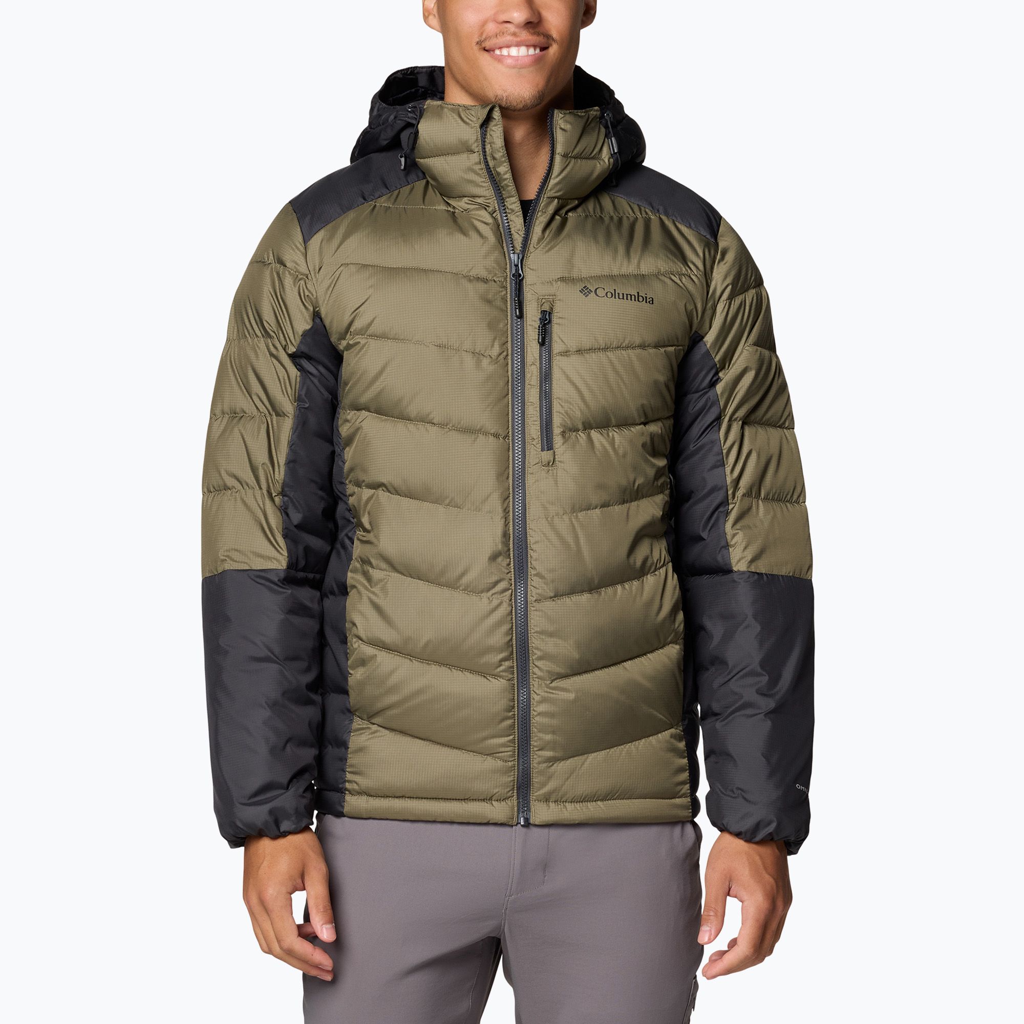 Kurtka męska Columbia Labyrinth Loop II Hooded stone green/ shark 