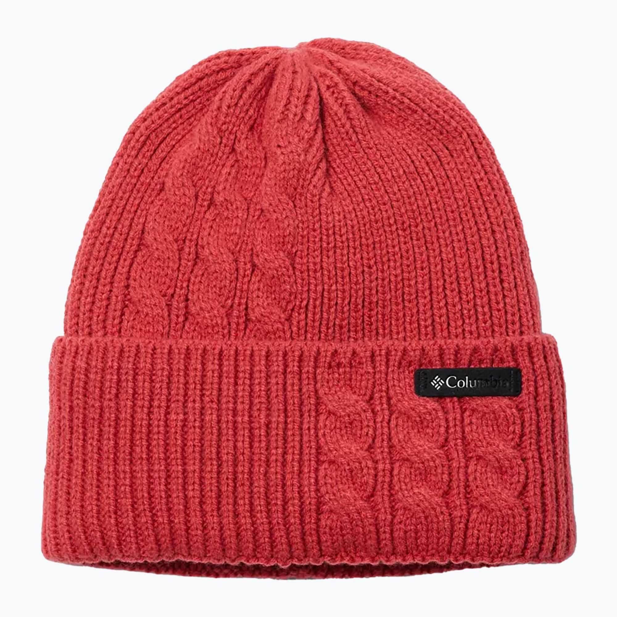 Czapka zimowa damska Columbia Agate Pass Cable Knit daredevil 