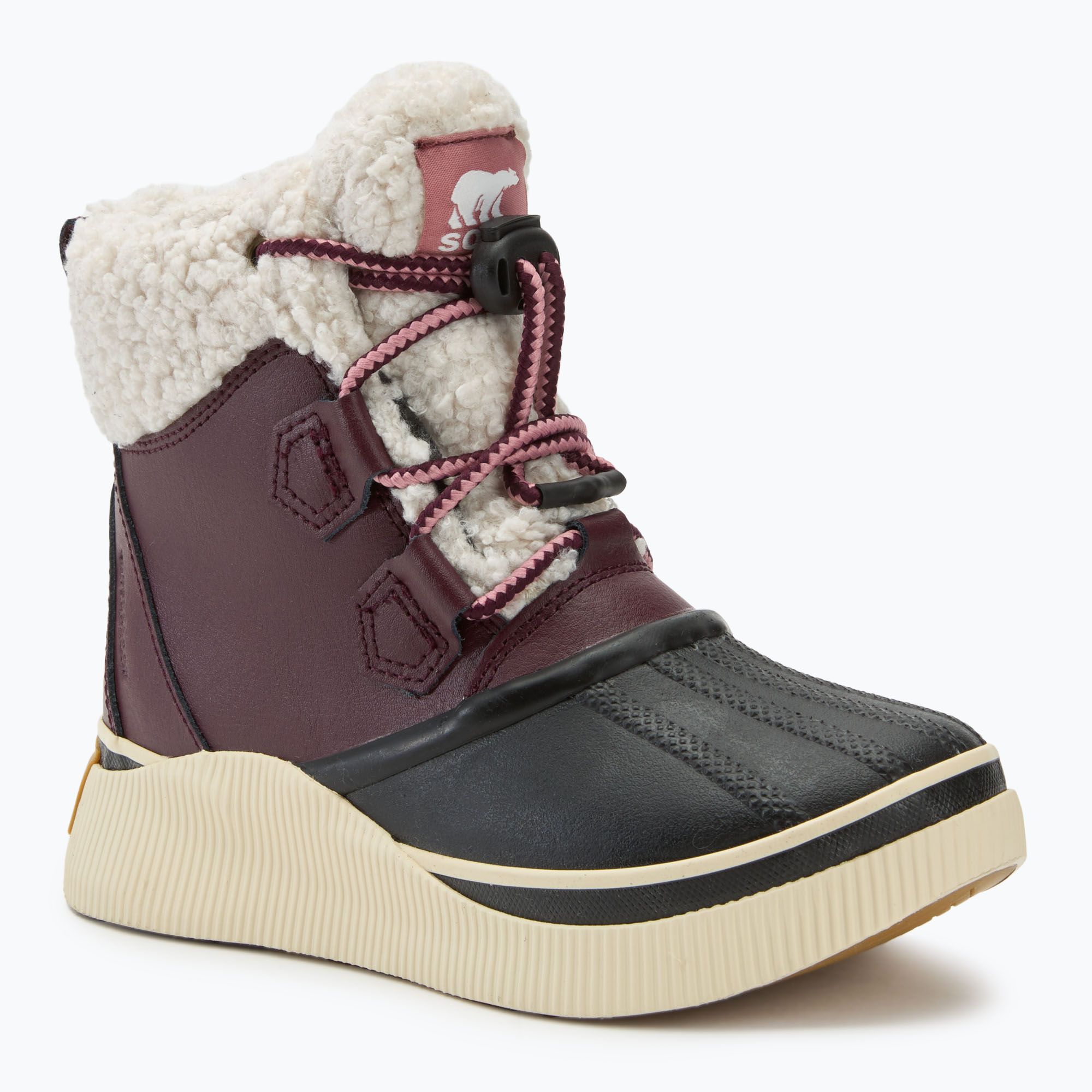Śniegowce dziecięce Sorel Youth Out N About IV Chillz epic plum/black 