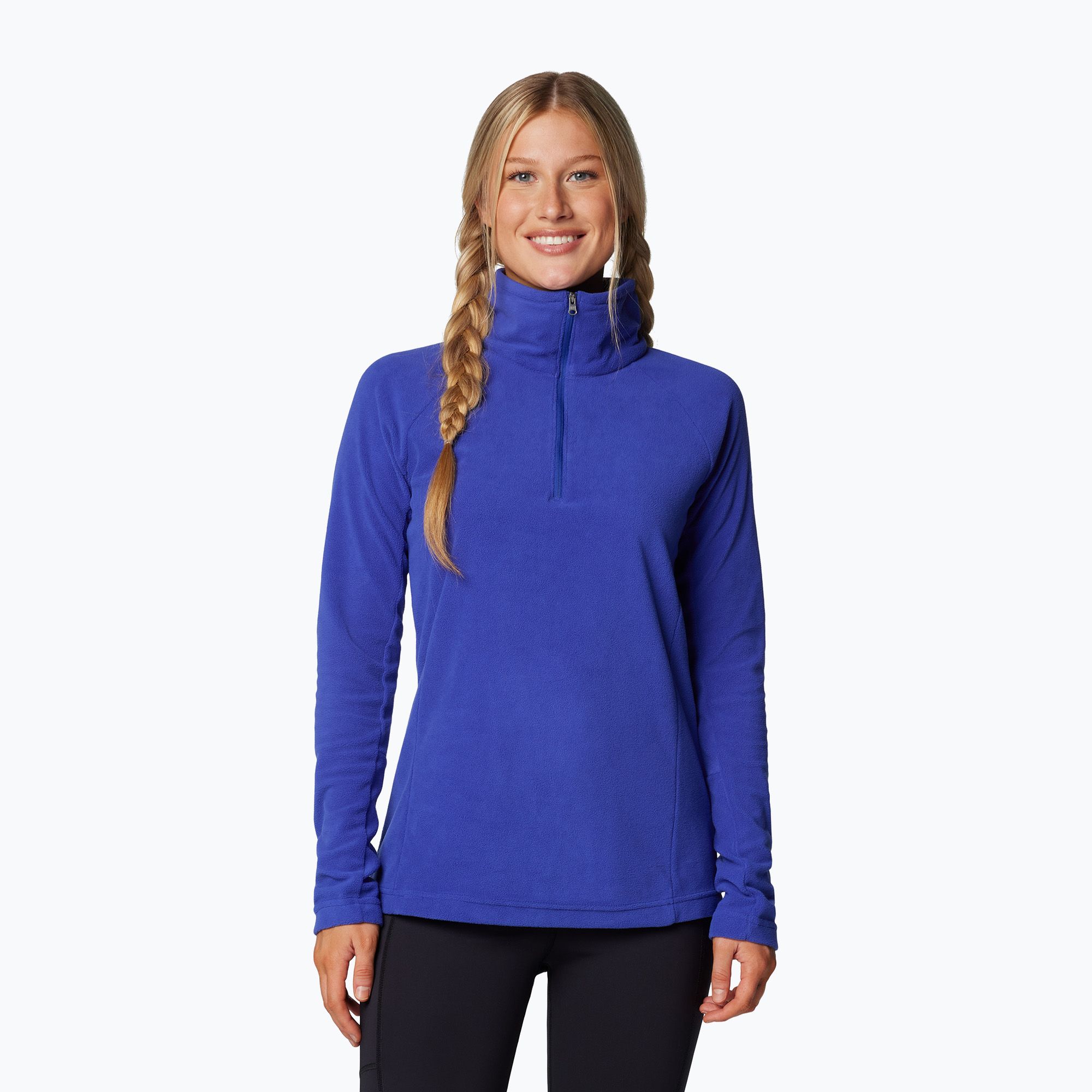 Bluza polarowa damska Columbia Glacial IV 1/2 Zip clematis blue 