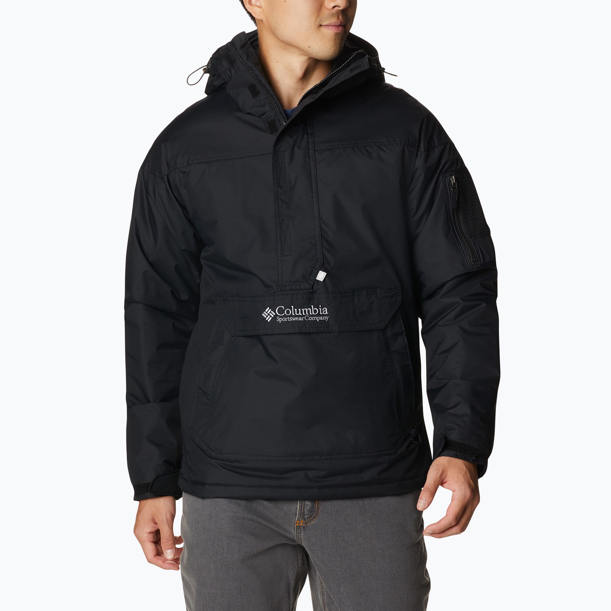 Kurtka męska Columbia Challenger II Ins Pullover black 