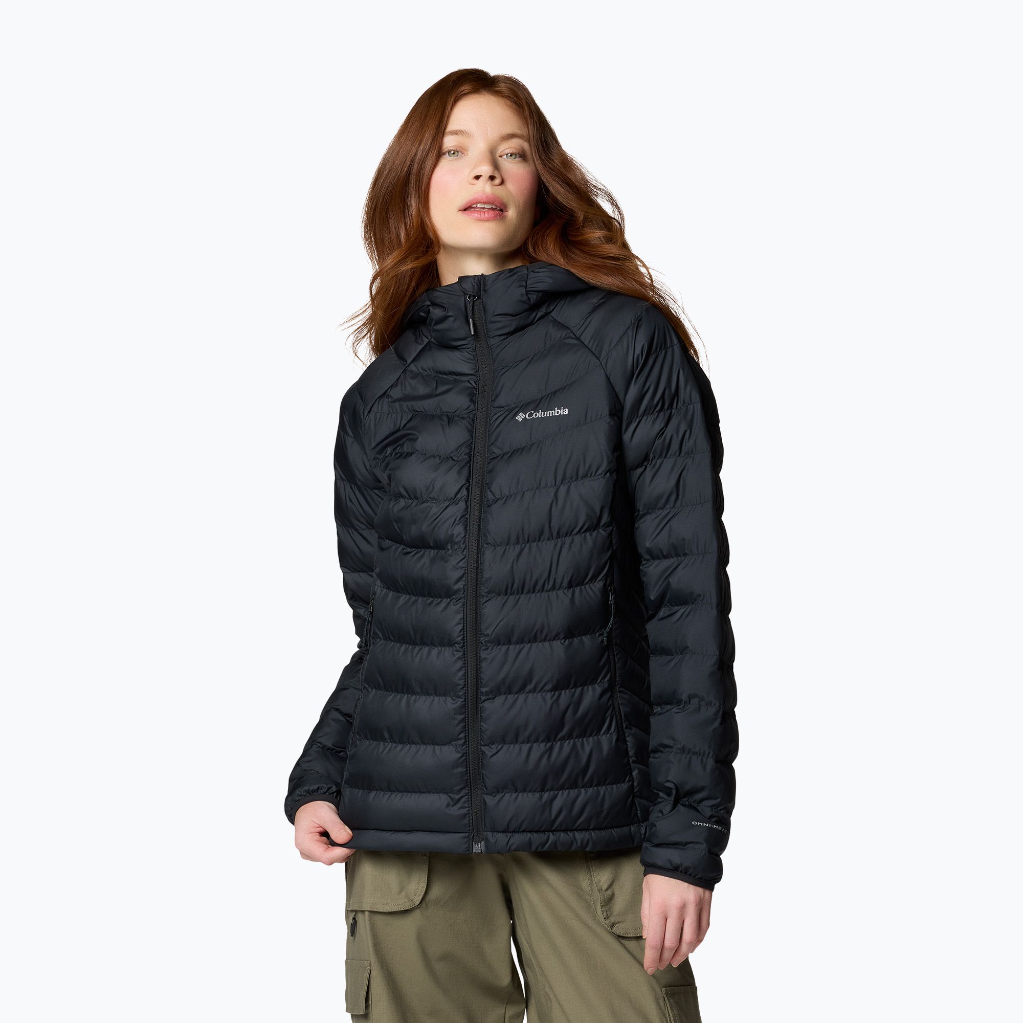 Kurtka damska Columbia Powder Lite II Hooded black 